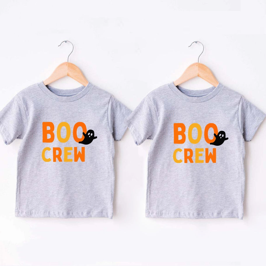 Boo Crew Ghost Matching Halloween T-Shirts girls jeans best deals