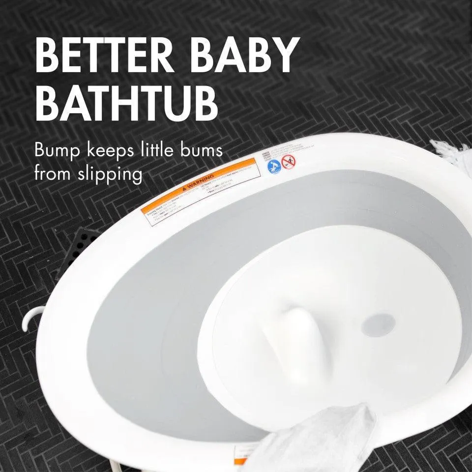 Boon Naked 2-Positionen zusammenklappbare Badewanne für Babys und Kinder Boon