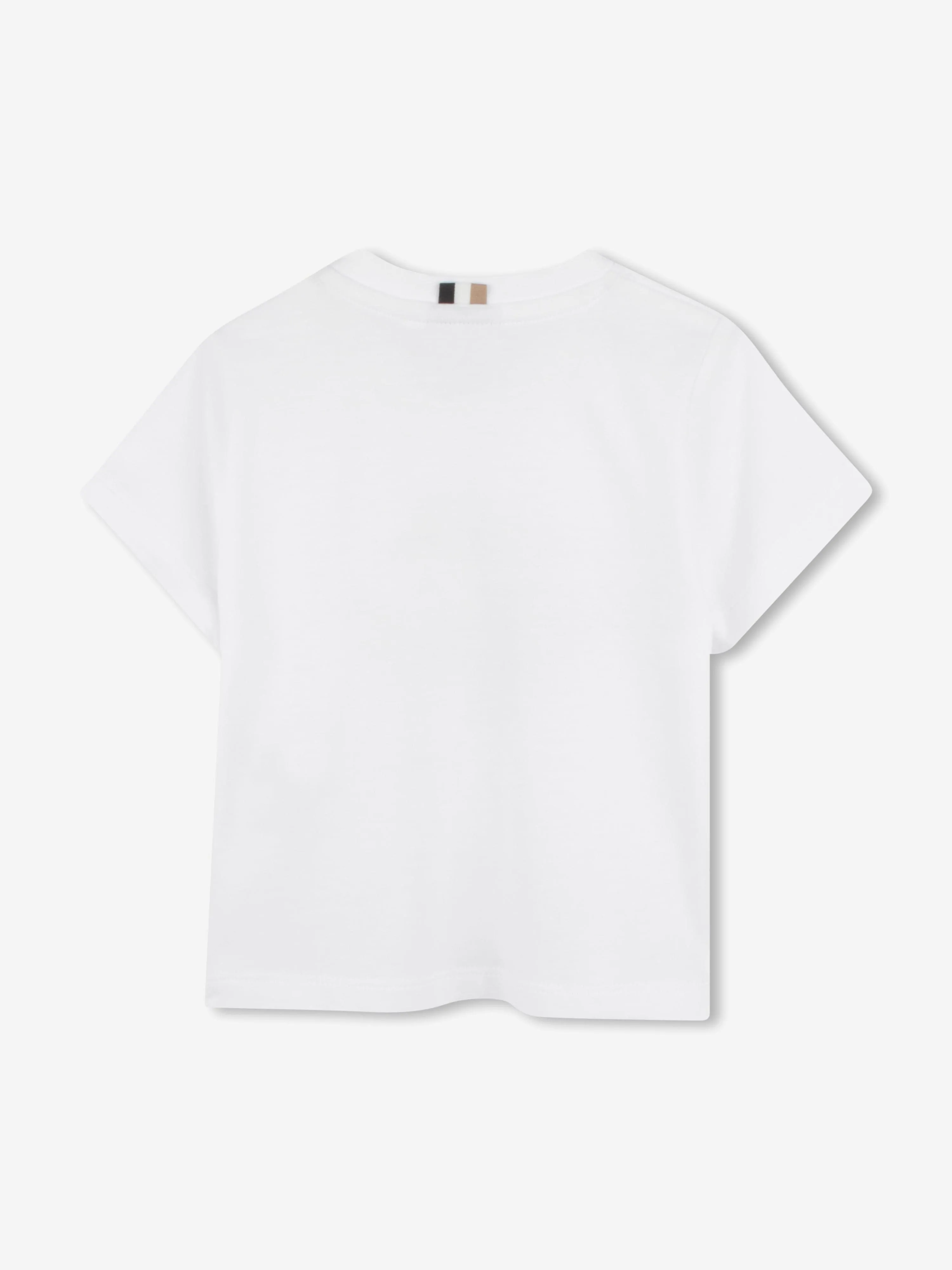 BOSS Baby Boys Illustriertes T-Shirt in Weiß