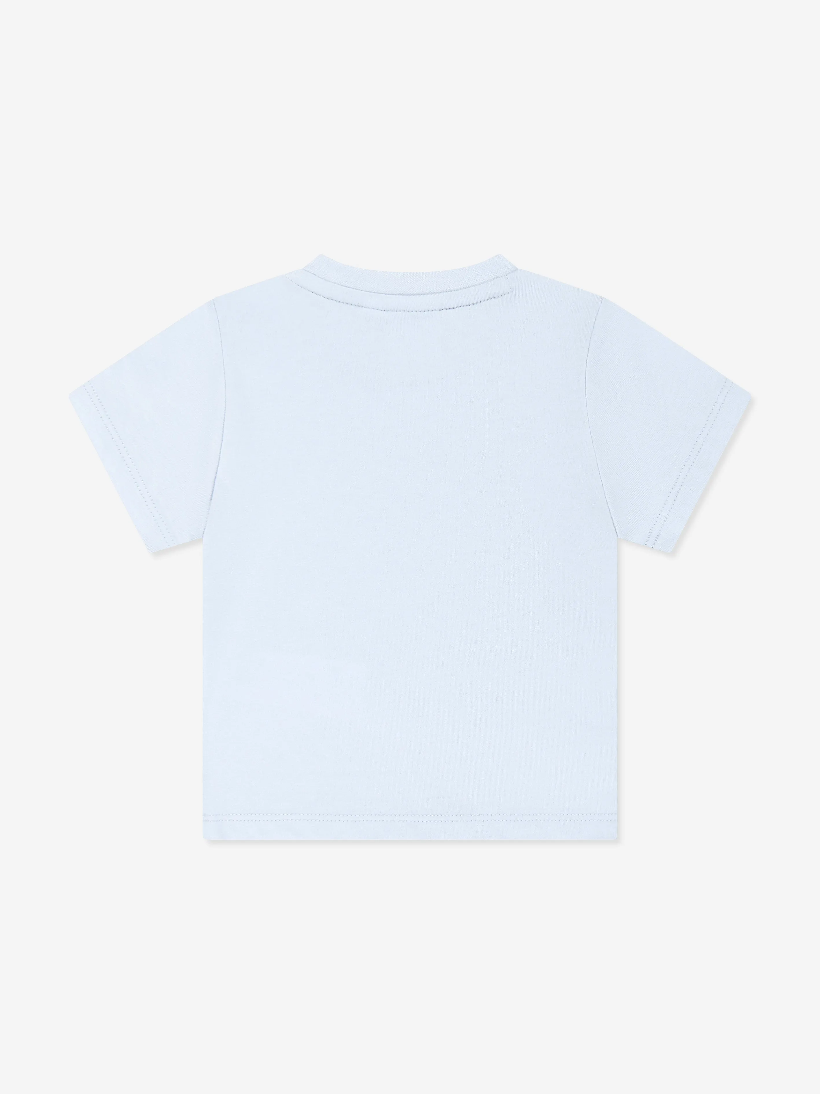 BOSS Baby Boys Logo Print T-Shirt in Blau