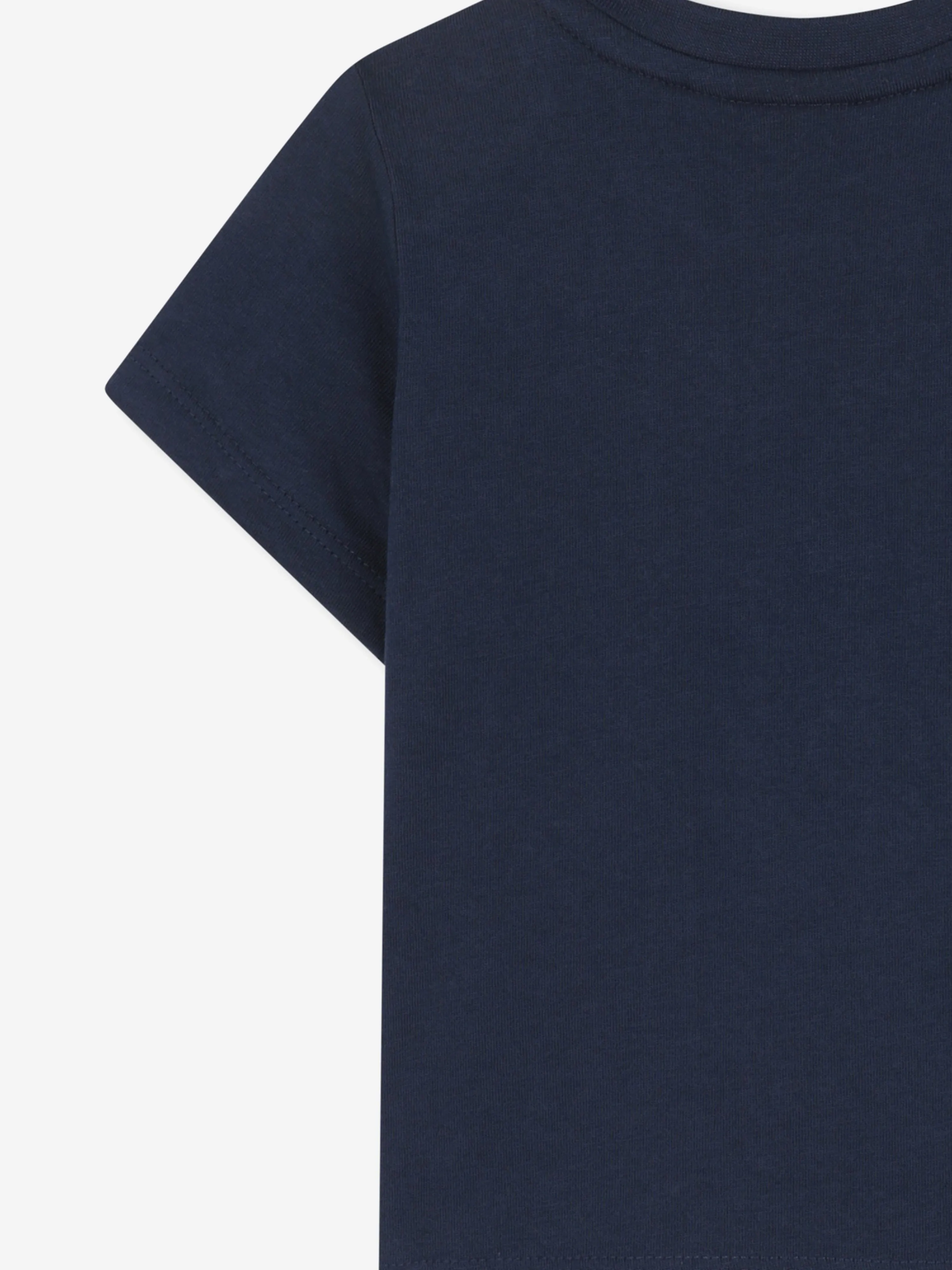BOSS Baby Boys Multi-Logo Print T-Shirt in Marineblau