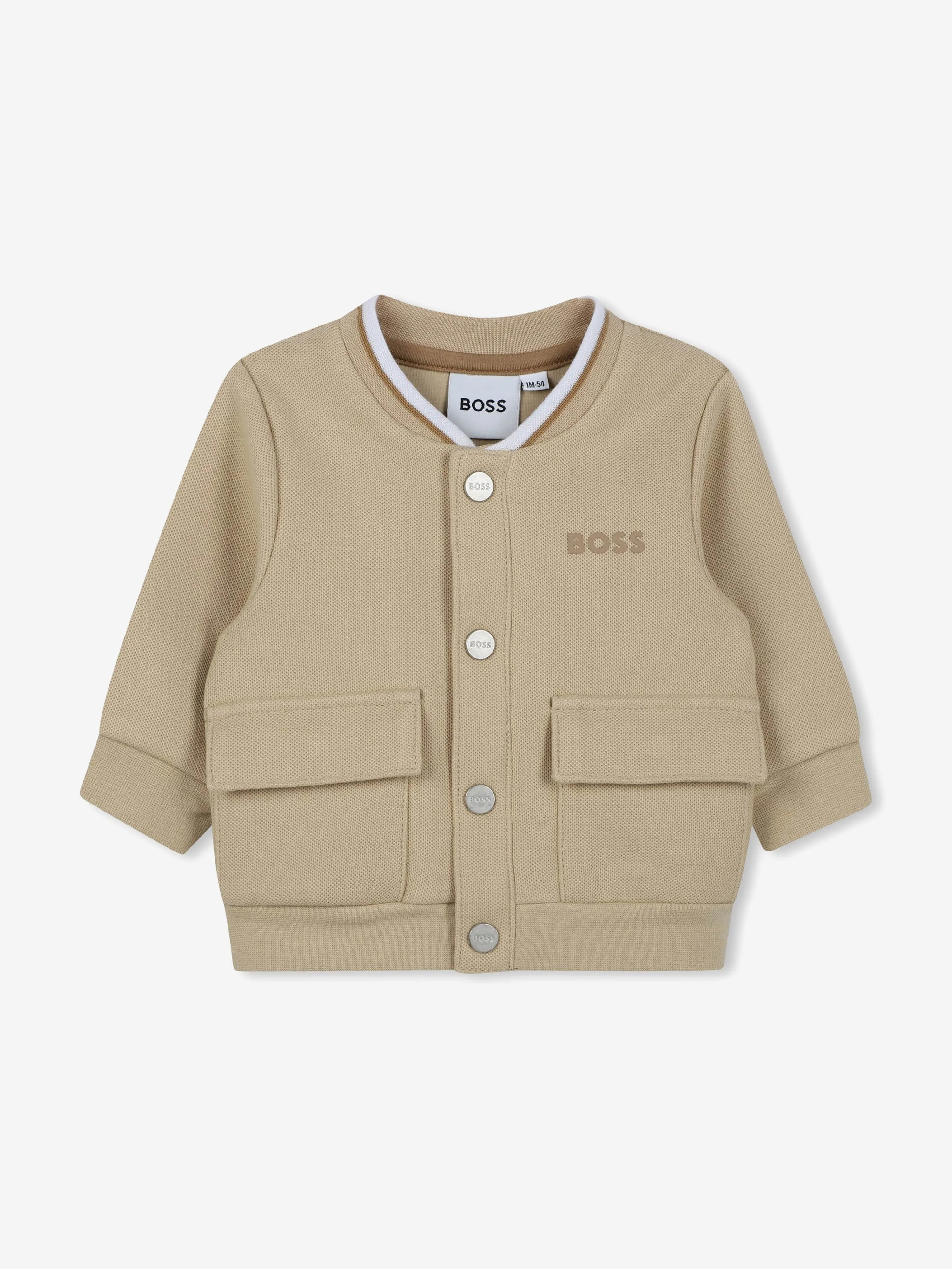 BOSS Baby Jungen Tracksuit-Set in Beige