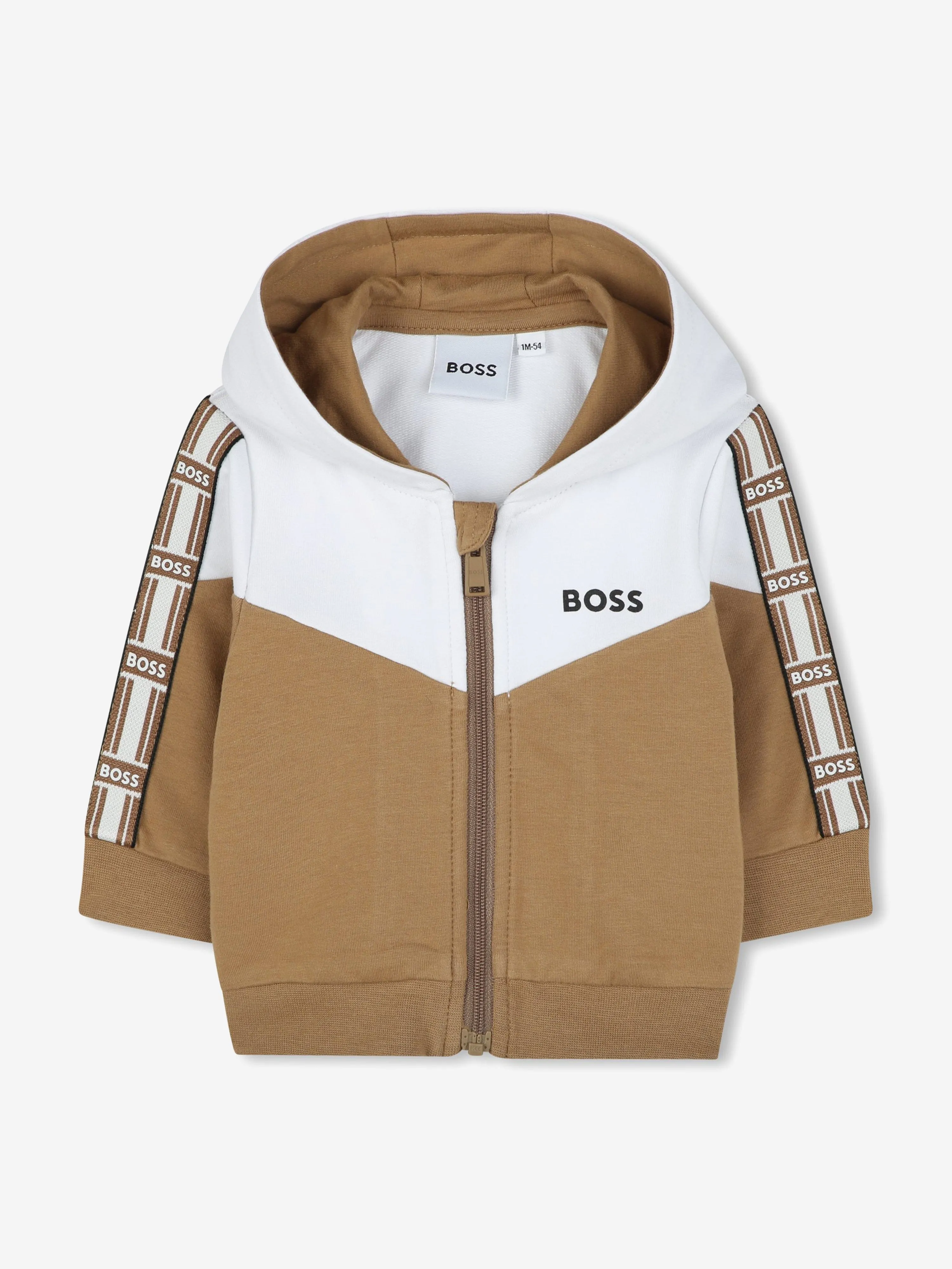 BOSS Baby Jungen Tracksuit-Set in Braun