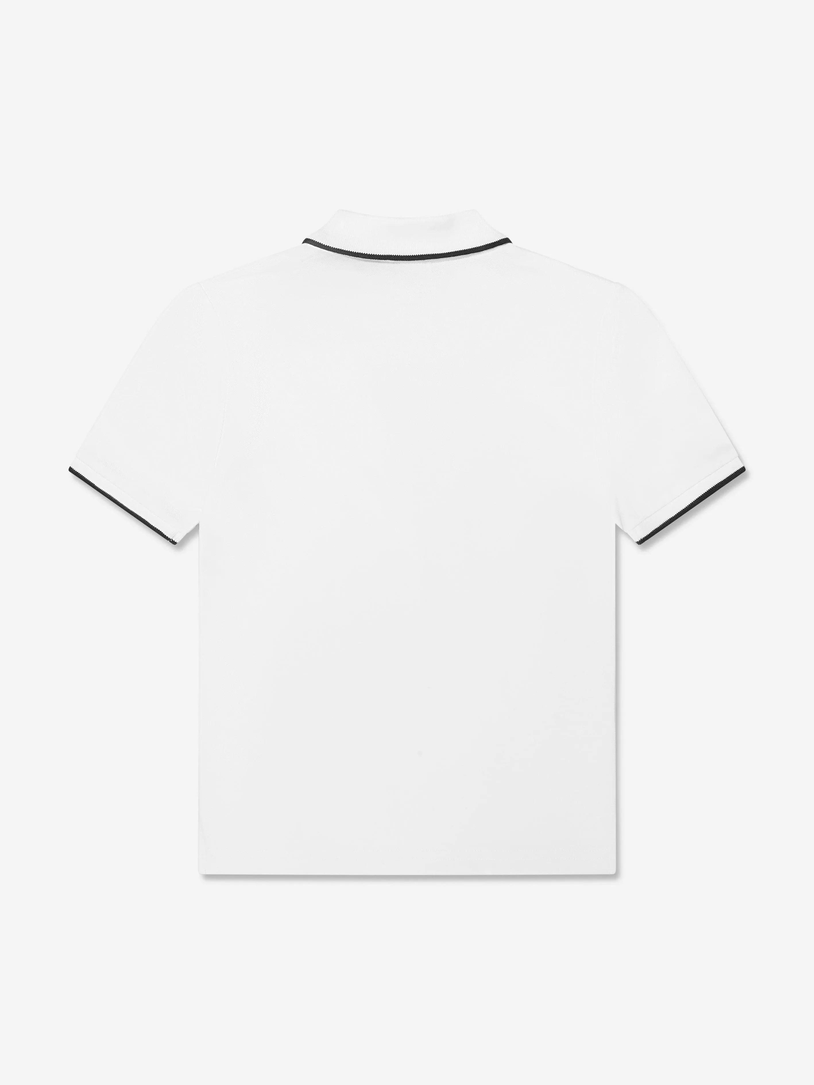 BOSS Boys Logo Polo-Shirt in Weiß