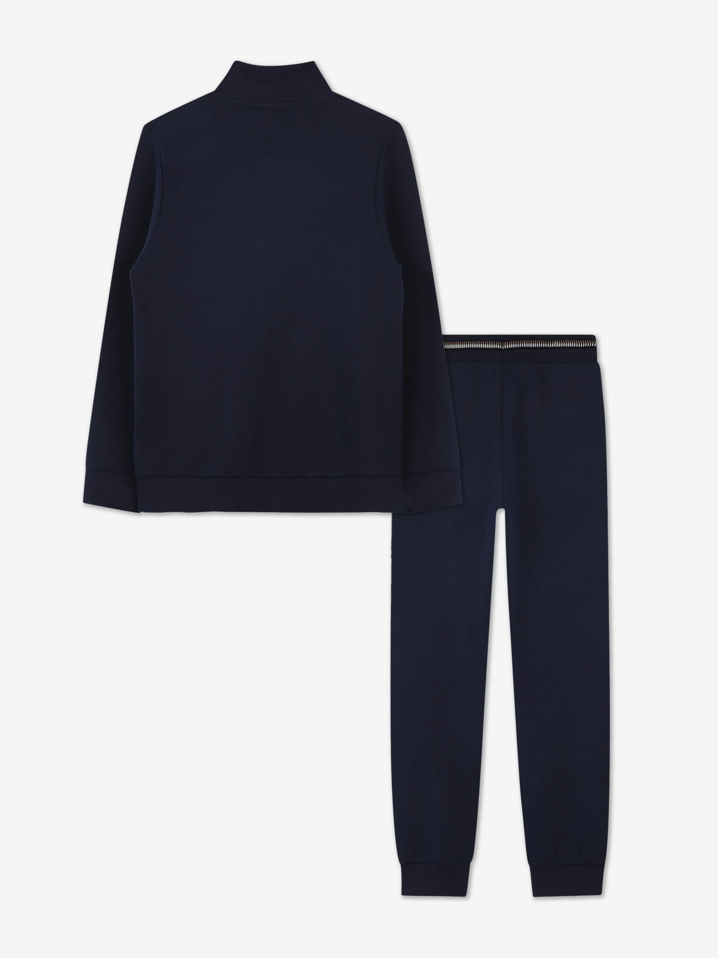 BOSS Boys Logo Print Tracksuit in Marineblau