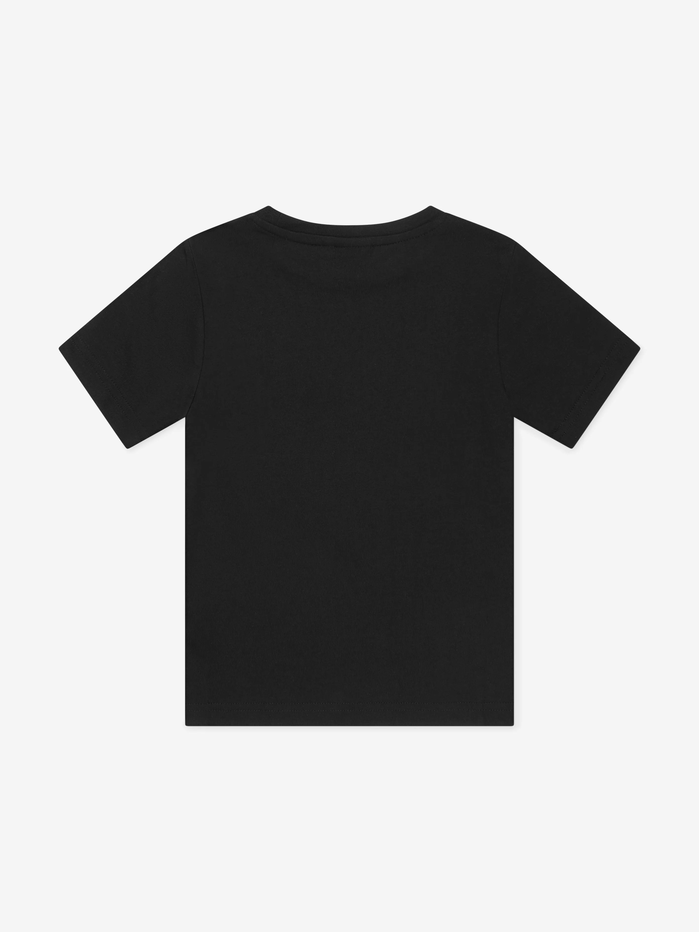 BOSS Boys Logo T-Shirt in Schwarz