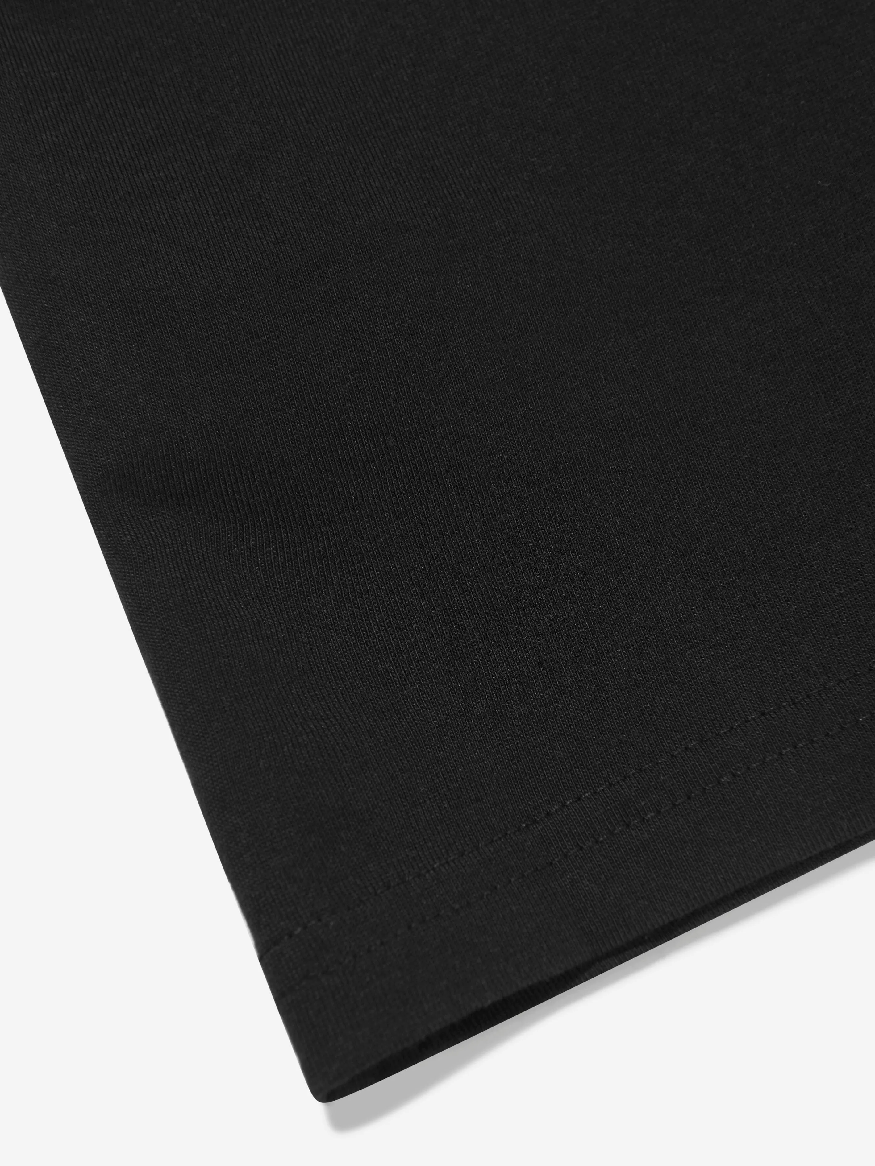BOSS Boys Logo T-Shirt in Schwarz