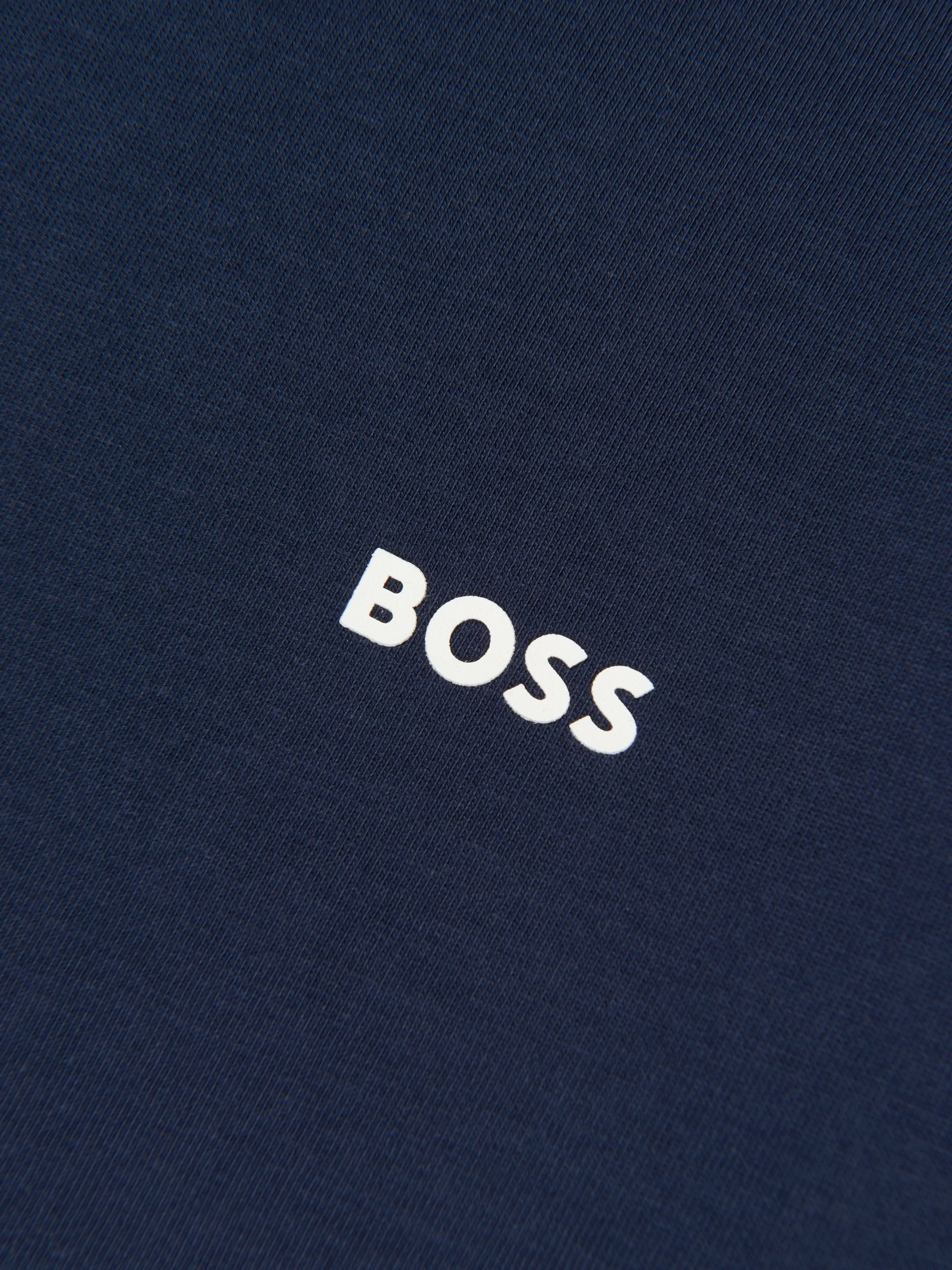 BOSS Boys Logo T-Shirt in Marineblau