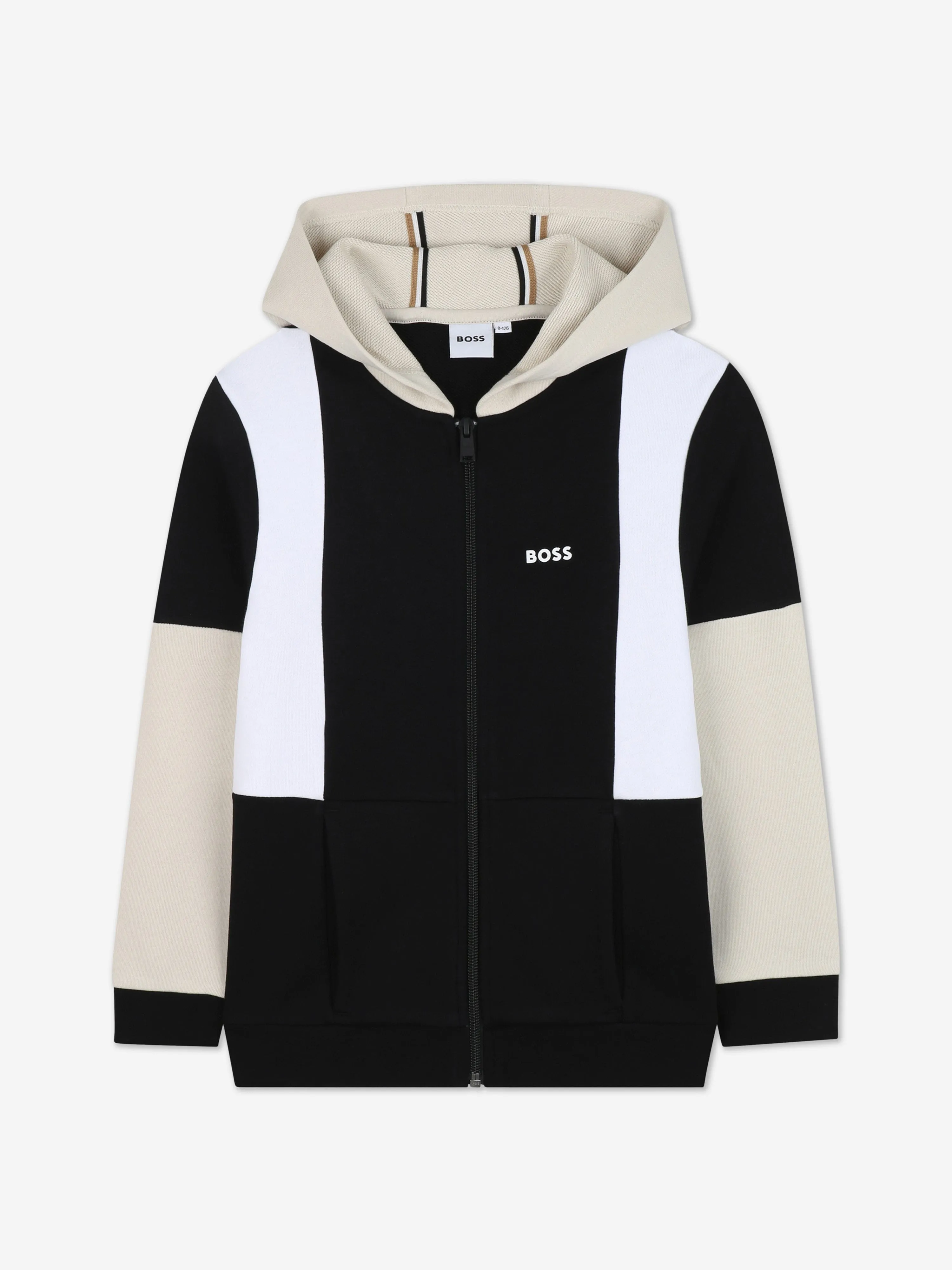 BOSS Boys Logo Trainingsanzug in Schwarz