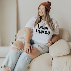 Boss Mama T-Shirt postpartum clothes sale