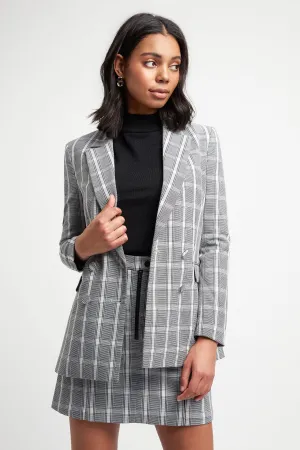 Boston Check Blazer womens parkas best deals