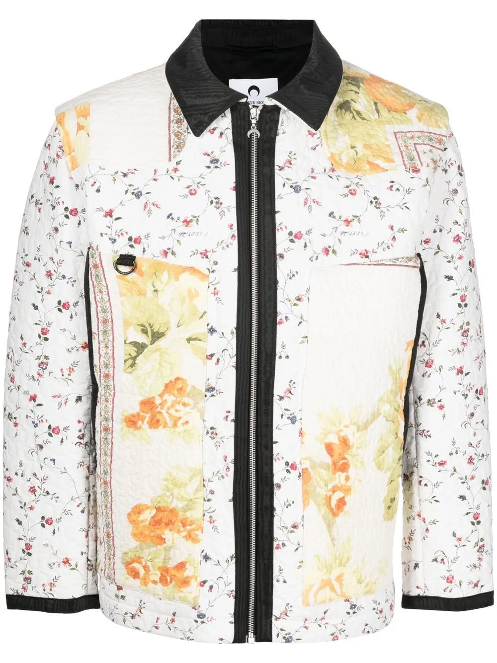 Boutis Floral-Print Quilted Jacket winter jackets clearance