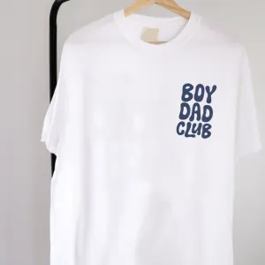 Boy Dad Club Pocket Logo T-Shirt daddy outfits clearance