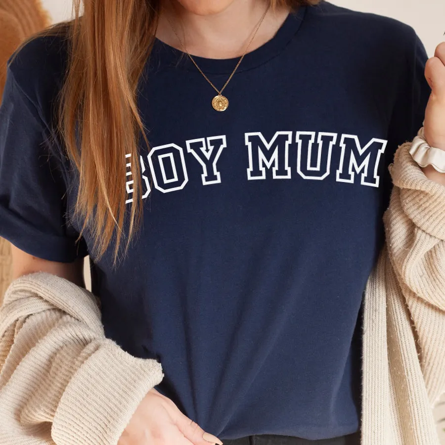 Boy Mum Harvard College T-Shirt maternity dresses promo