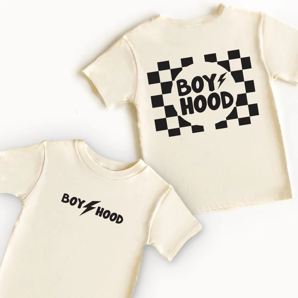 Boyhood Kids Front & Back Logo T-shirt boys apparel promo code