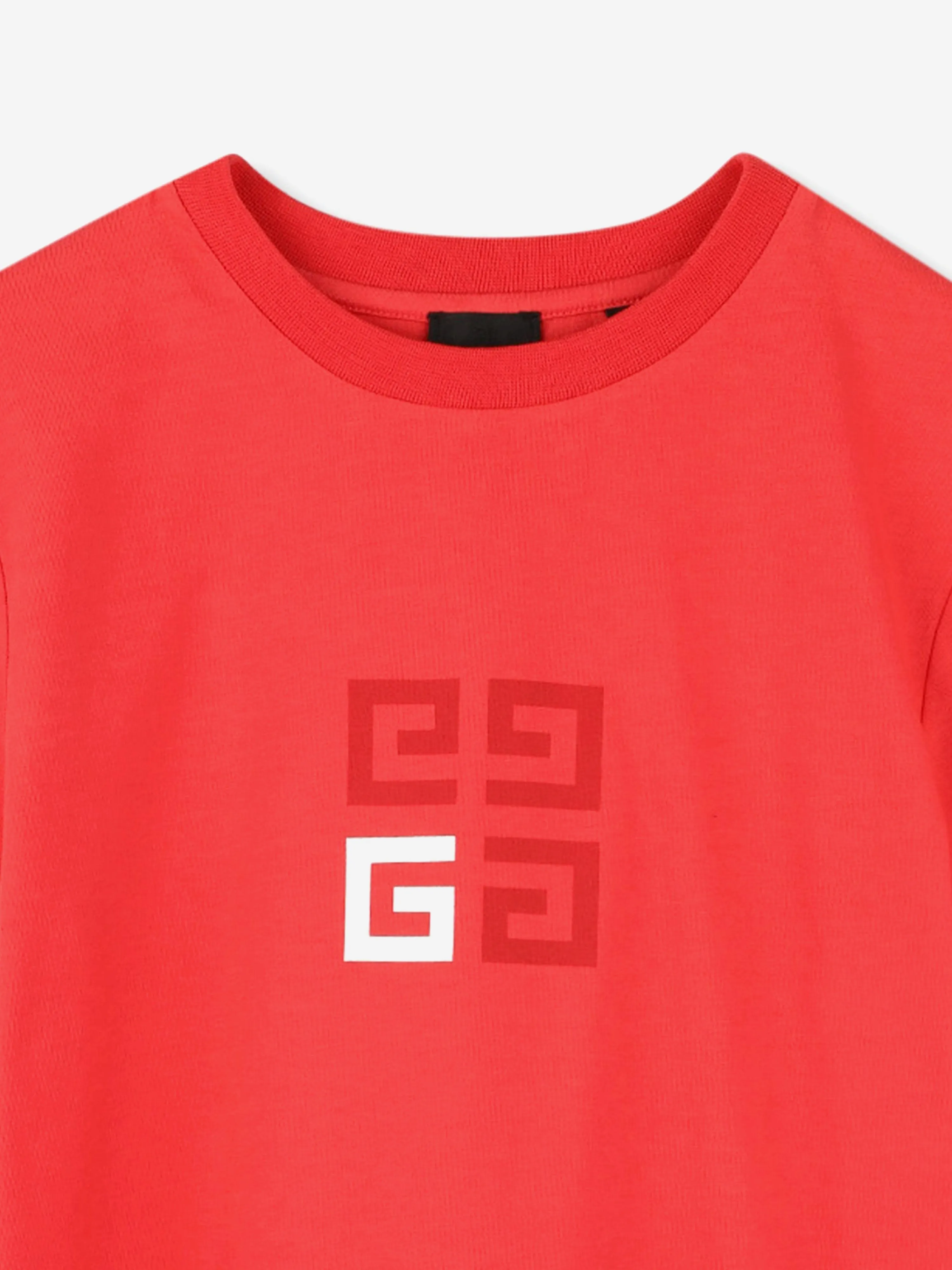 Boys 4G Logo T-Shirt in Rot