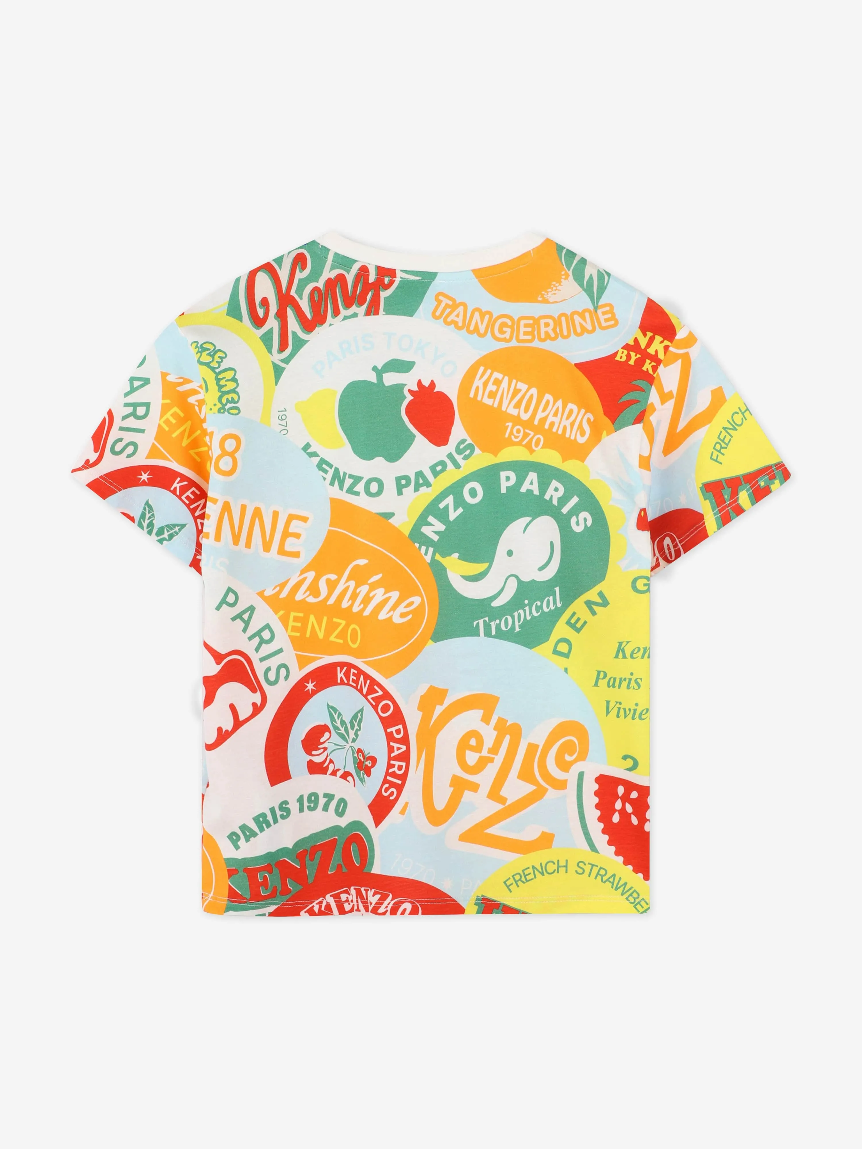 Jungen T-Shirt mit Aufnäherdruck in Mehrfarben