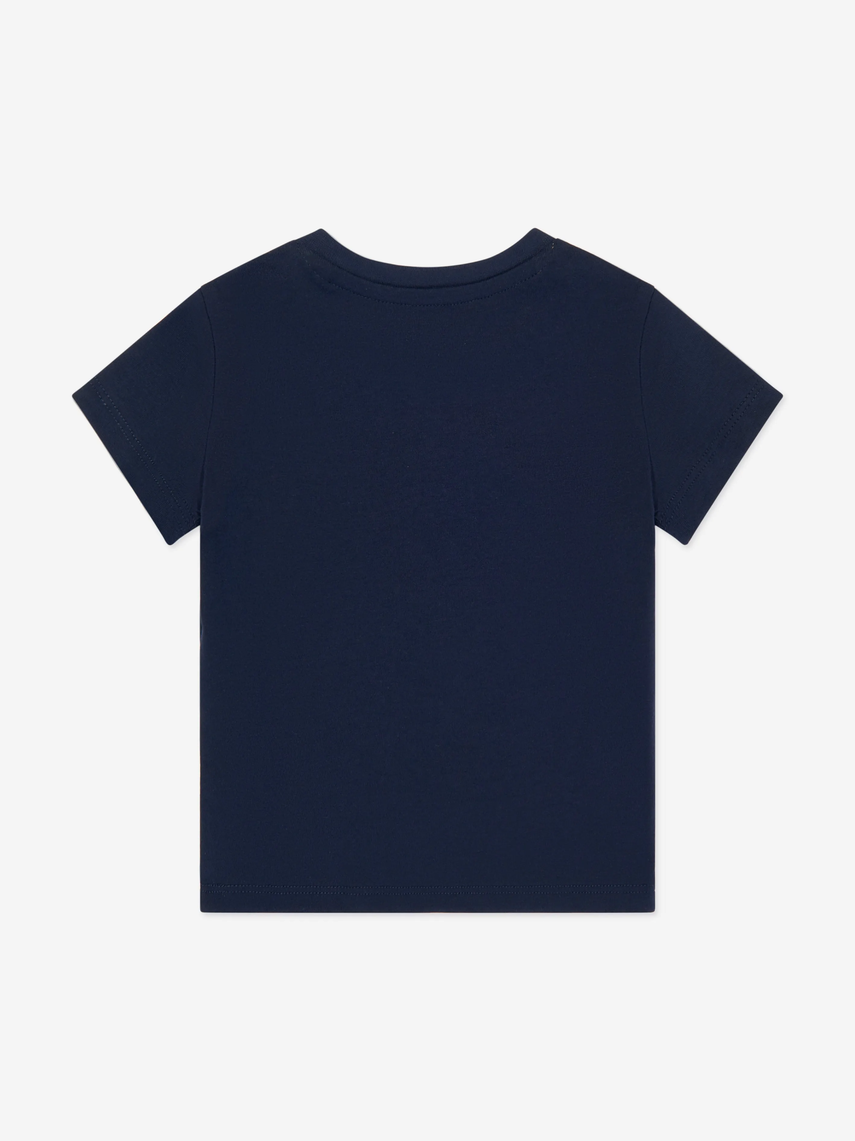 Jungen Bär T-Shirt in Marineblau