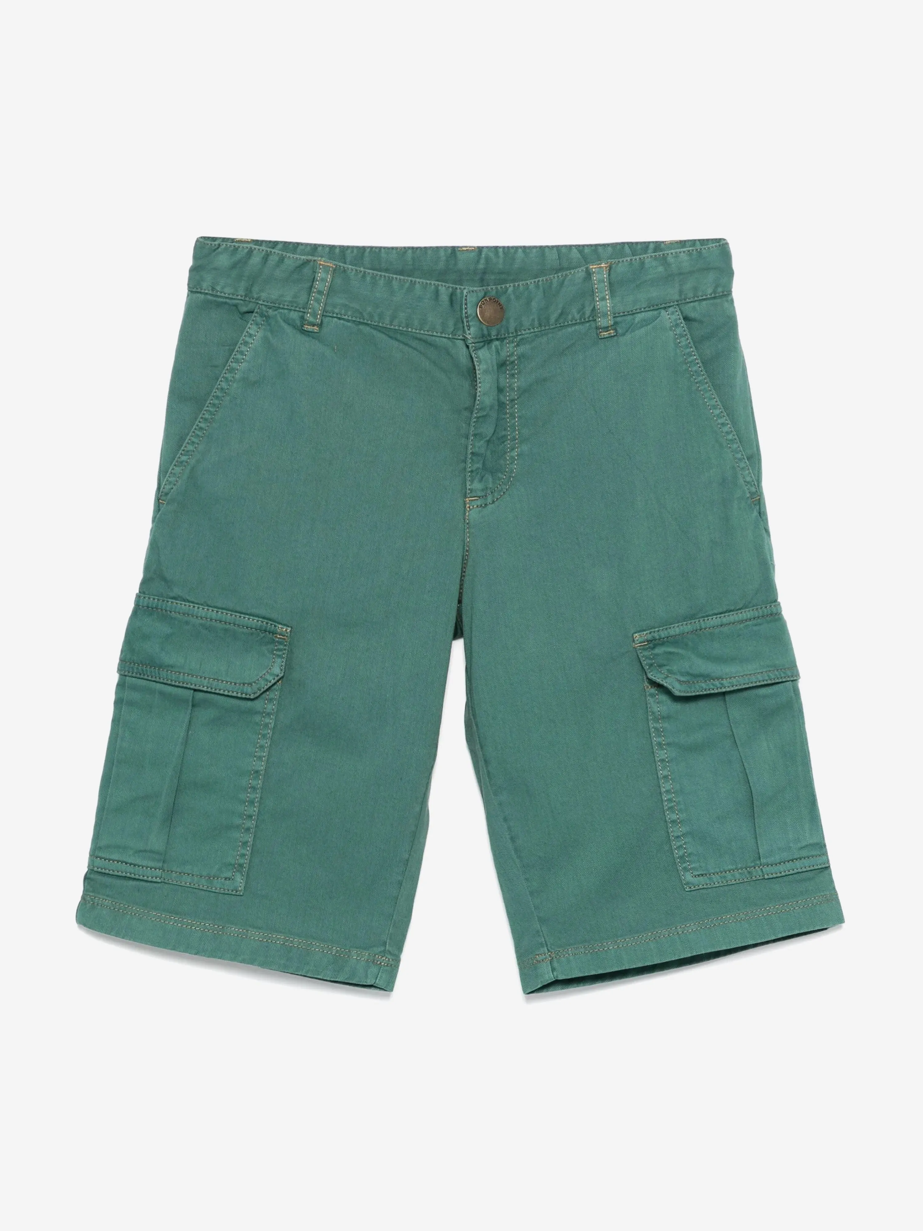Jungen Caiman Bermuda Shorts in Grün