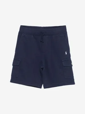 Jungen Cargo Shorts in Marineblau