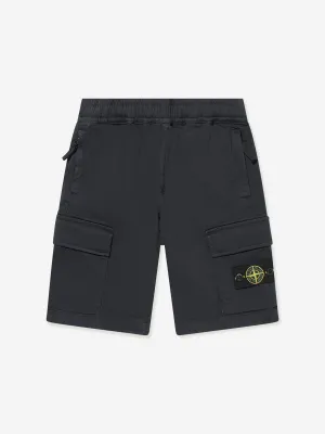 Jungen Cargo Shorts in Marineblau