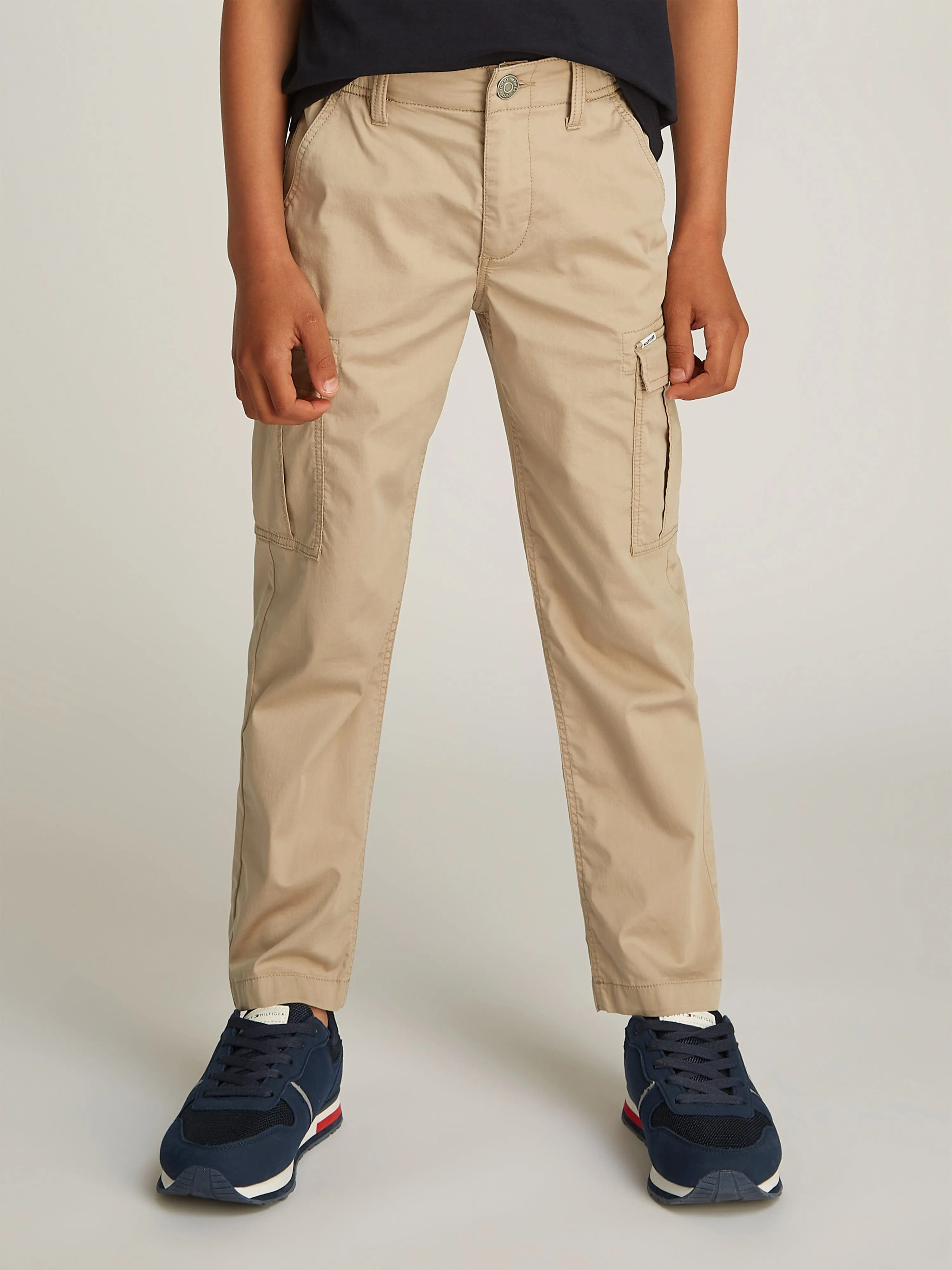 Beige Cargo-Hosen für Jungen