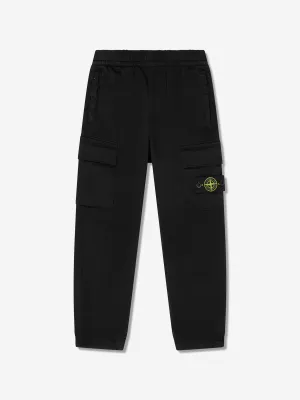 Jungen Cargo Hosen in Schwarz