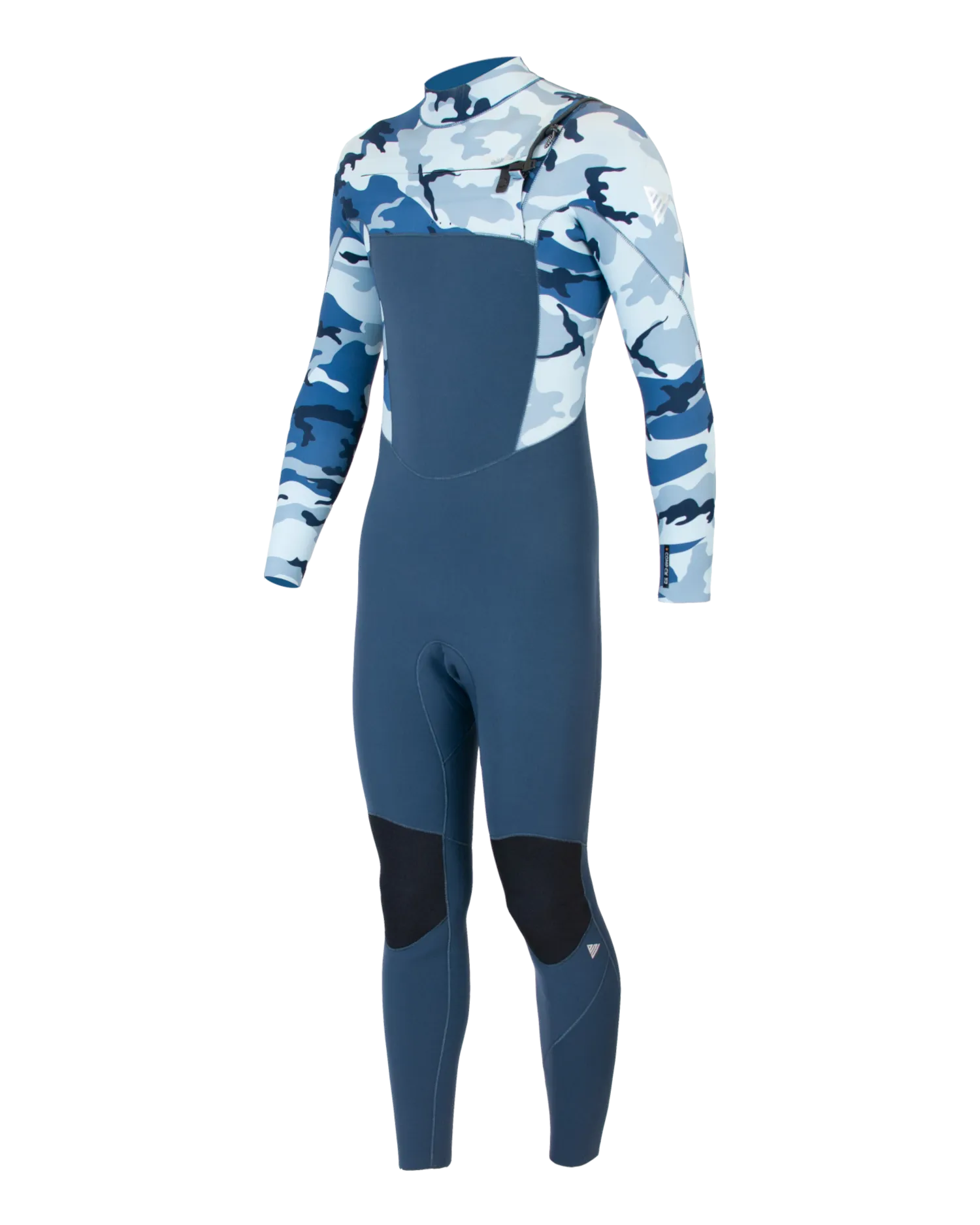 Jungen Comp CX 4/3mm Taucheranzug mit Brustreißverschluss in Camo