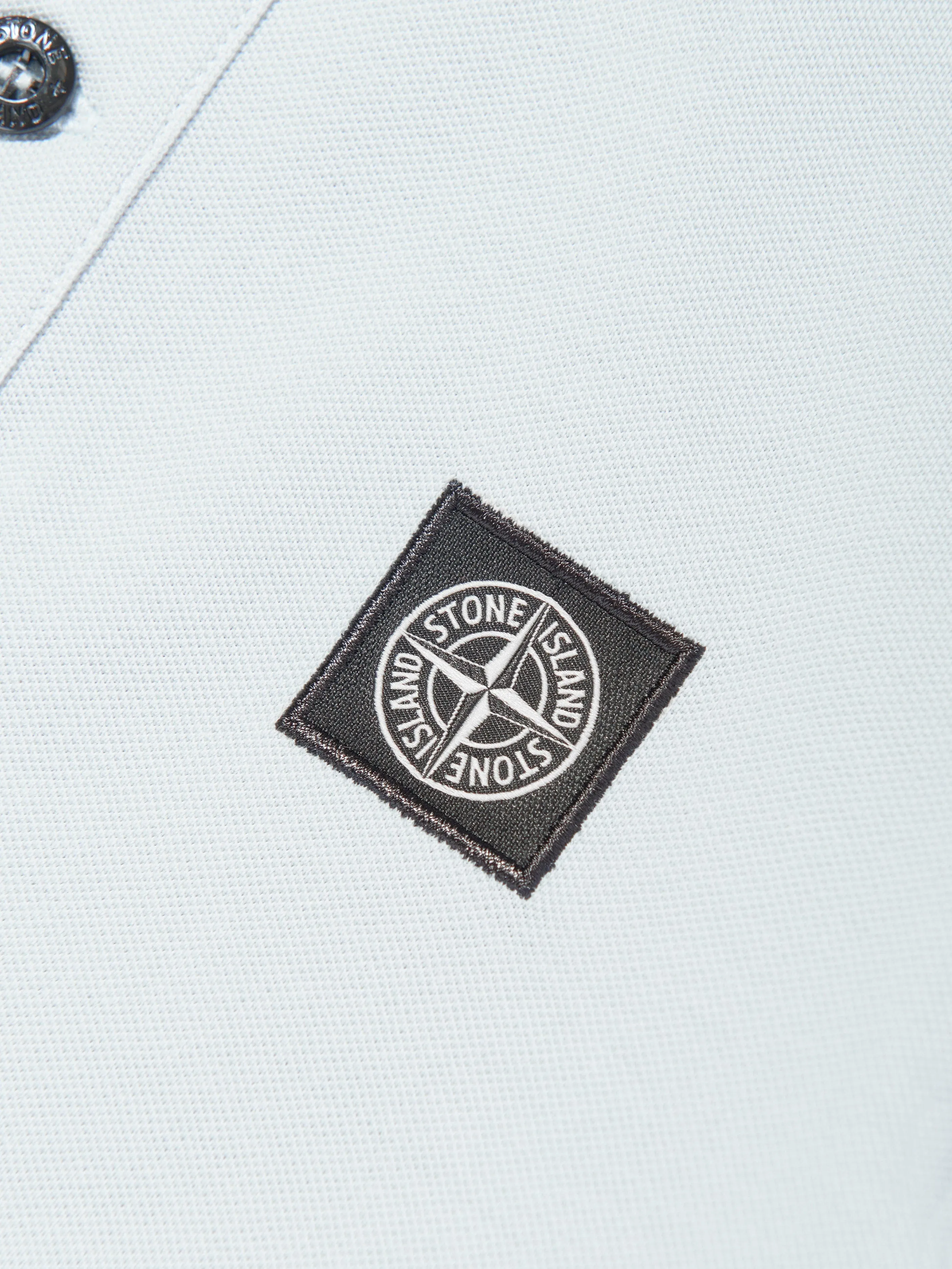 Boys Compass Logo Polo-Shirt in Blau