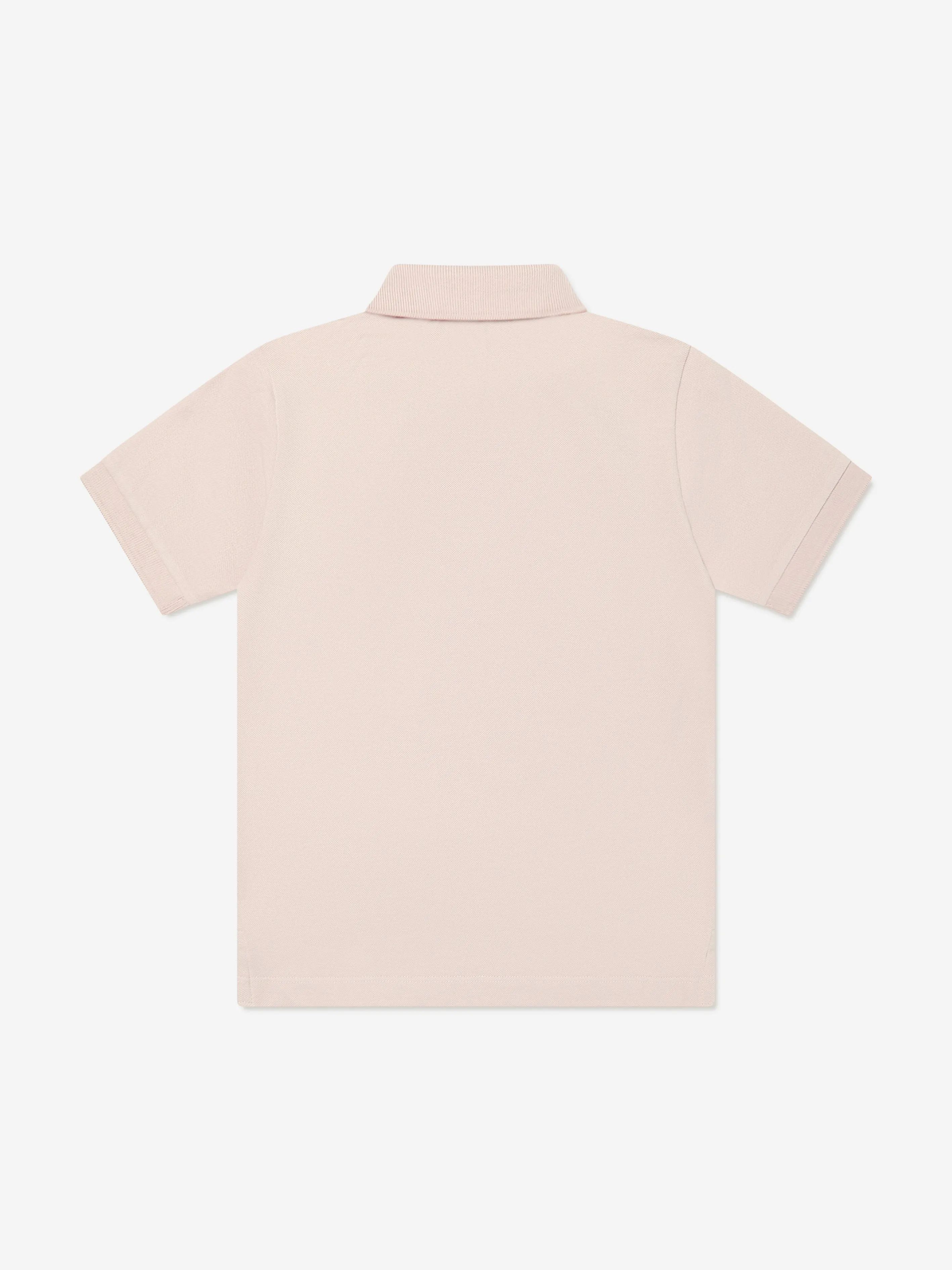 Boys Compass Logo Polo-Shirt in Rosa