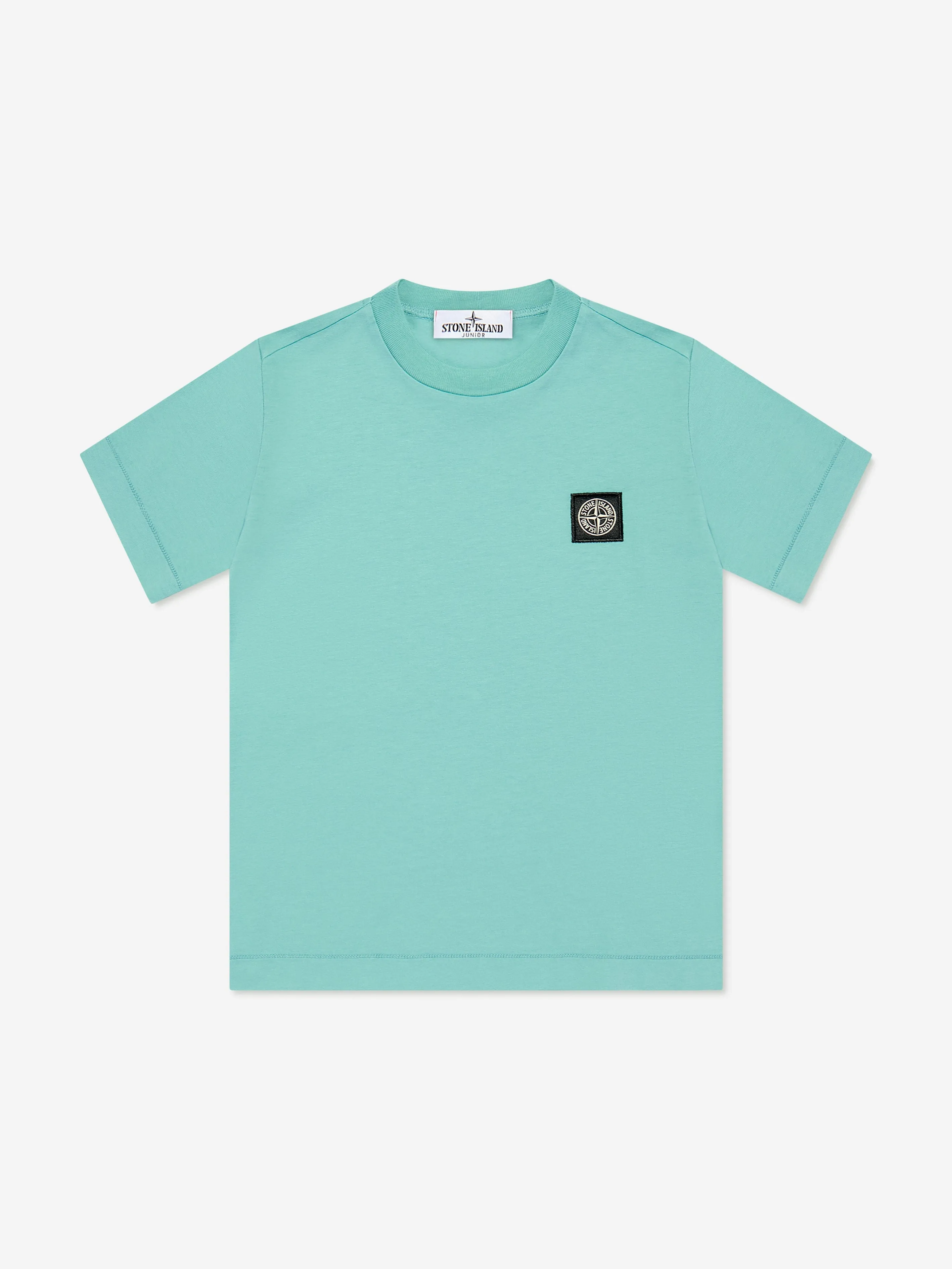 Jungen Kompass Logo T-Shirt in Blau