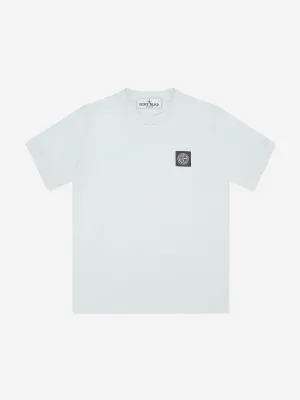 Jungen Kompass Logo T-Shirt in Blau