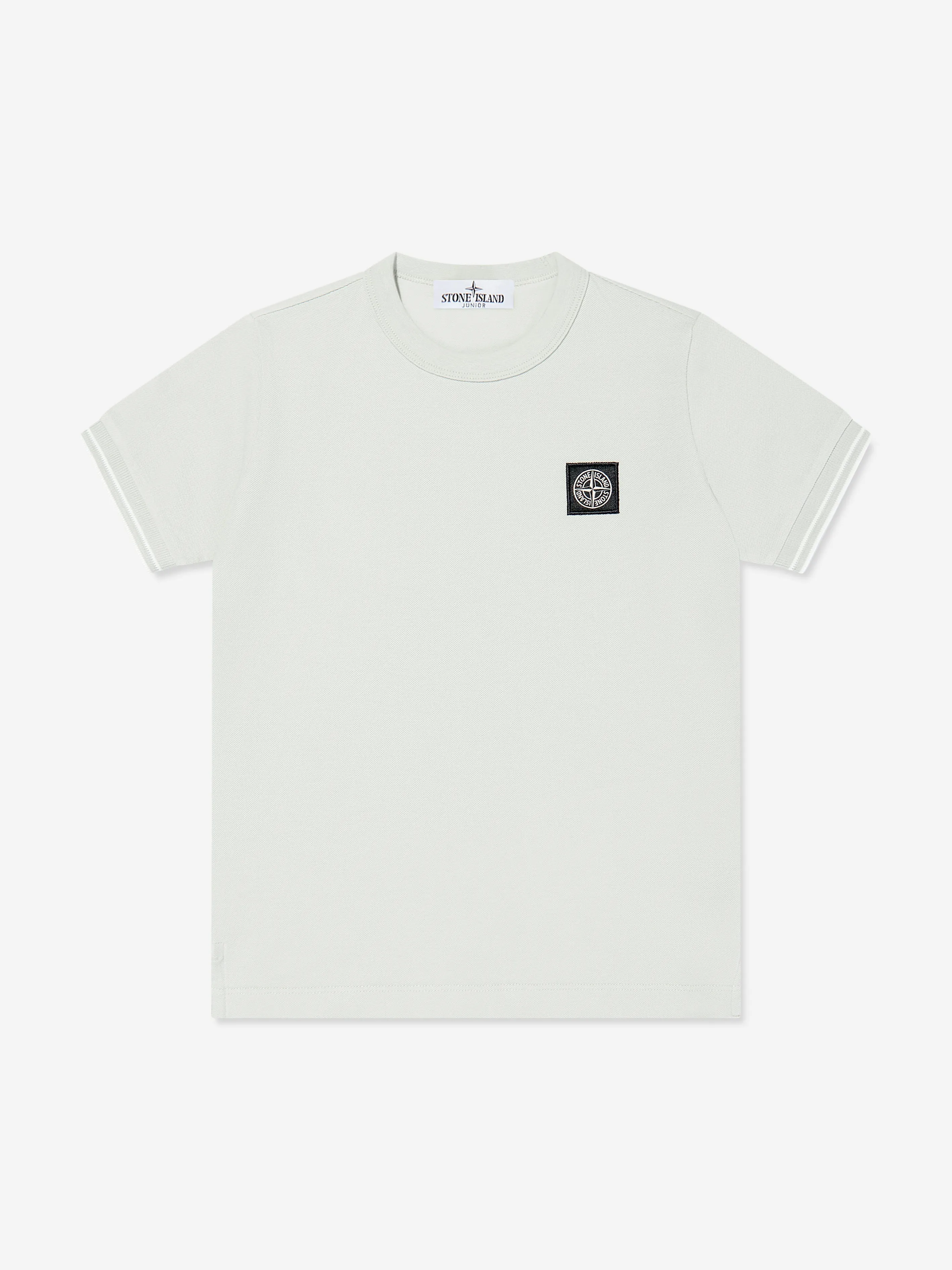 Boys Compass Logo T-Shirt in Elfenbein