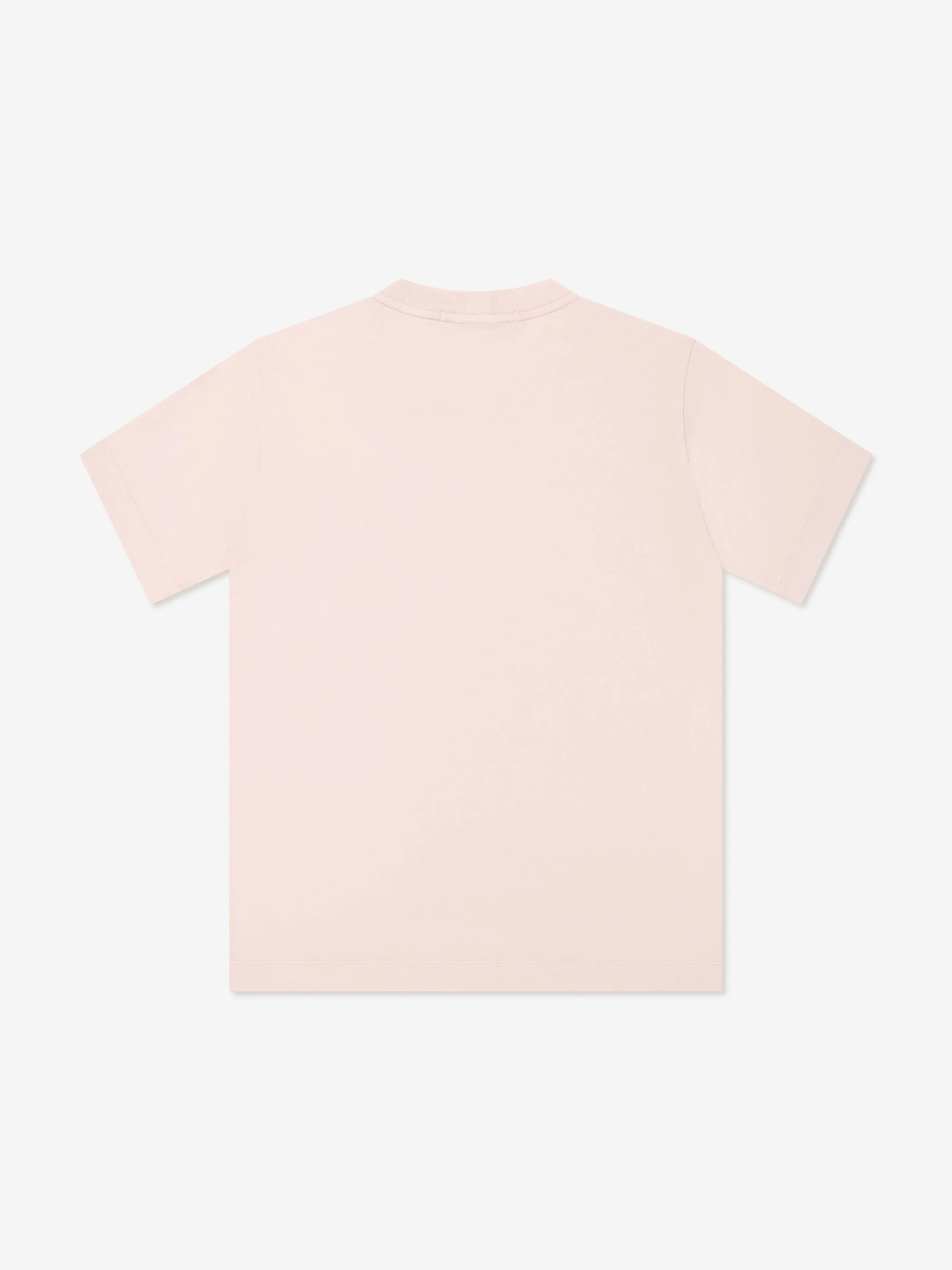 Boys Compass Logo T-Shirt in Rosa