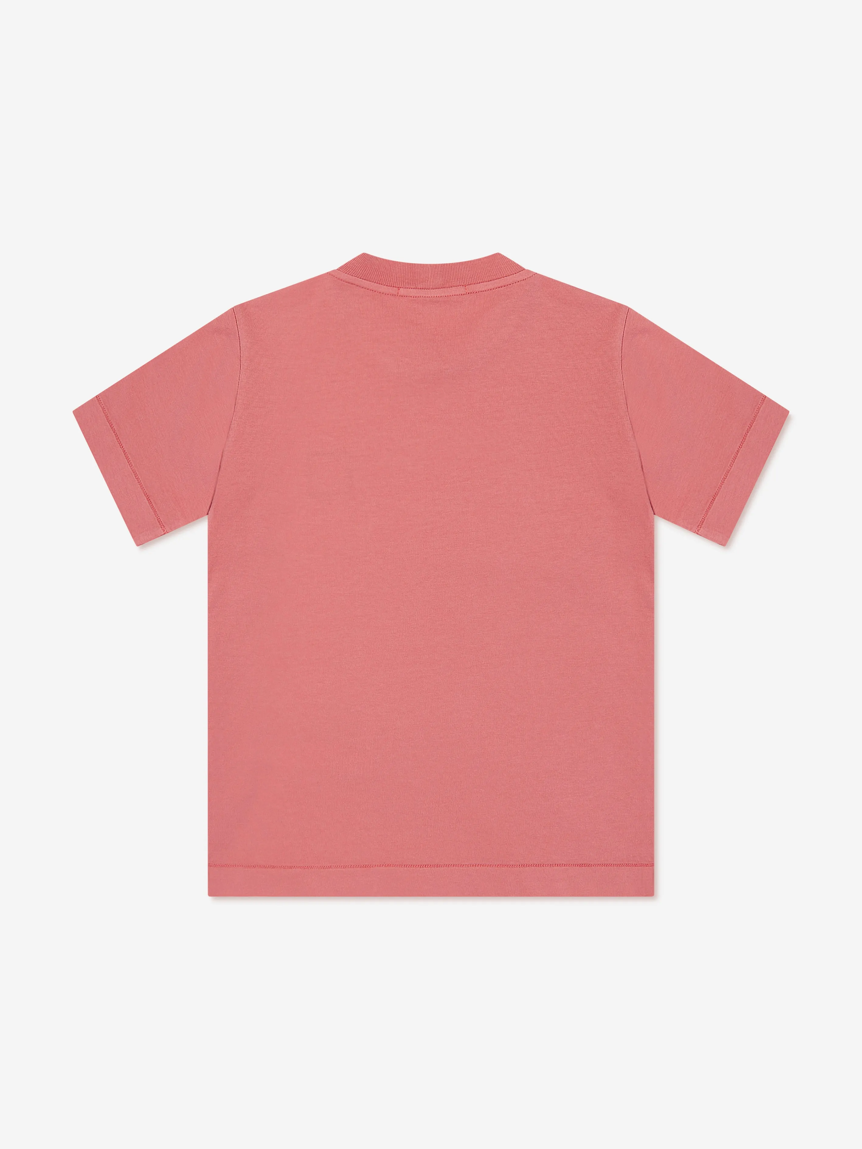 Boys Compass Logo T-Shirt in Rot