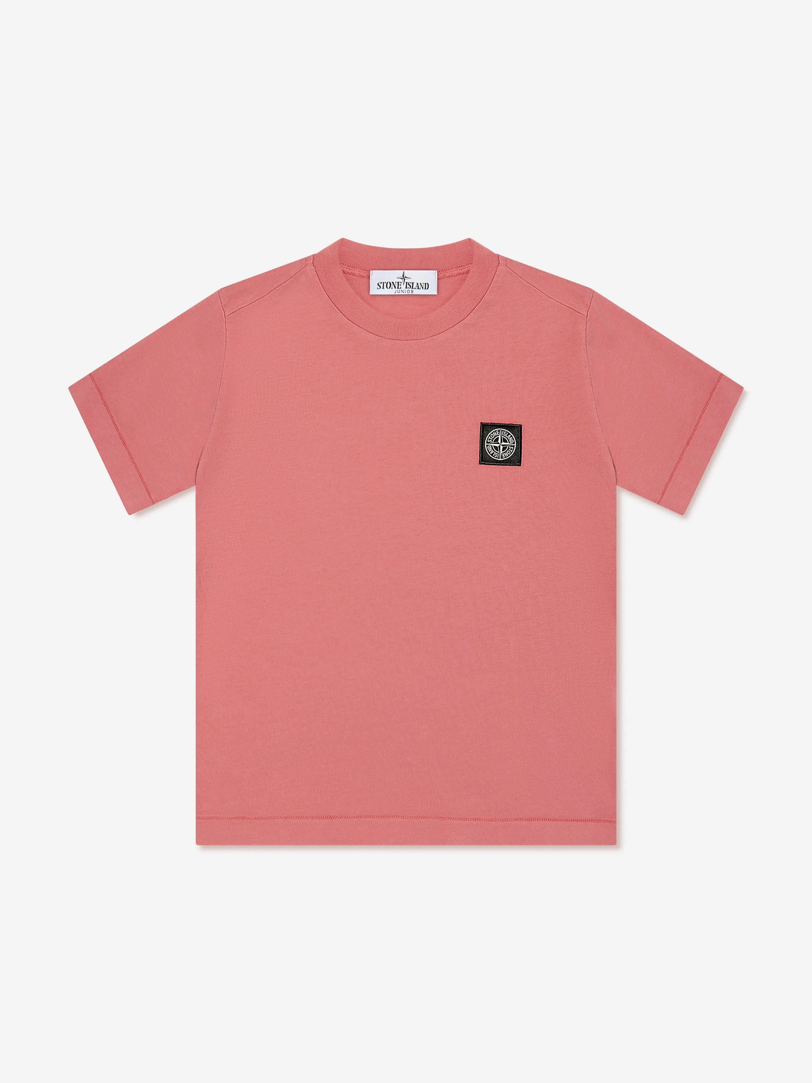 Boys Compass Logo T-Shirt in Rot