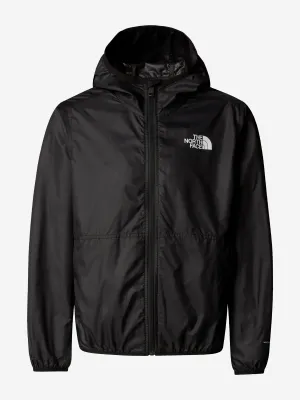 Jungen Cyclone Windbreaker Jacke in Schwarz