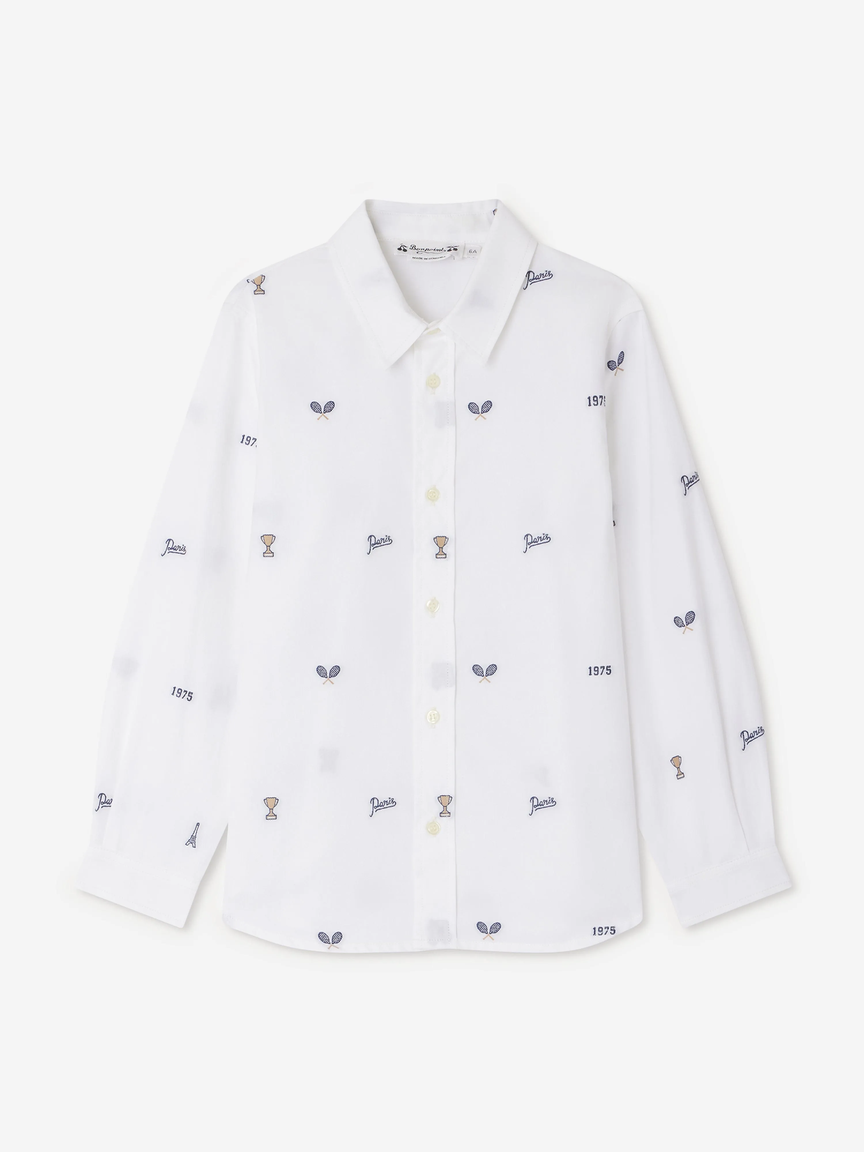 Boys Daho Hemd in Marineblau