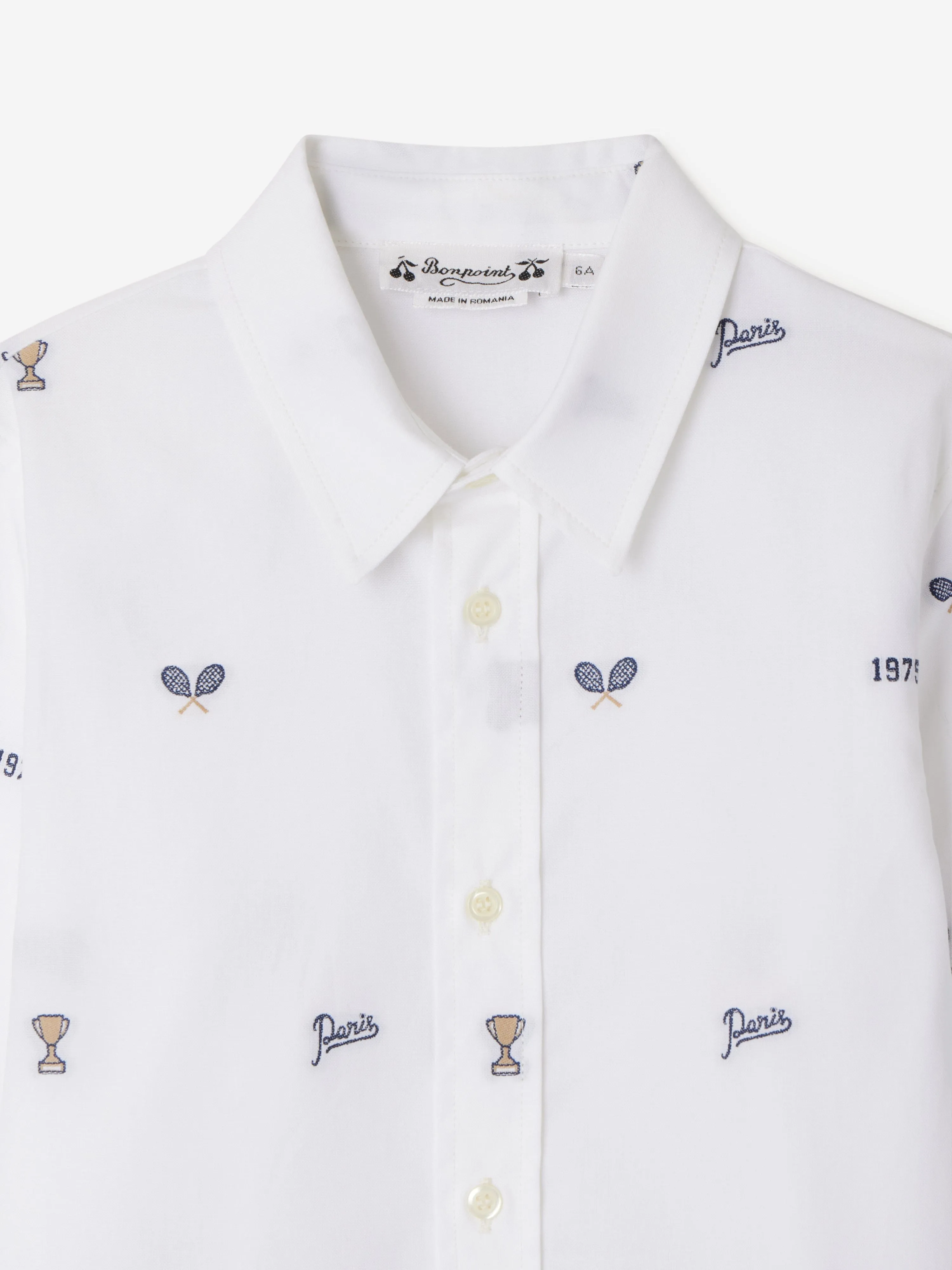 Boys Daho Hemd in Marineblau
