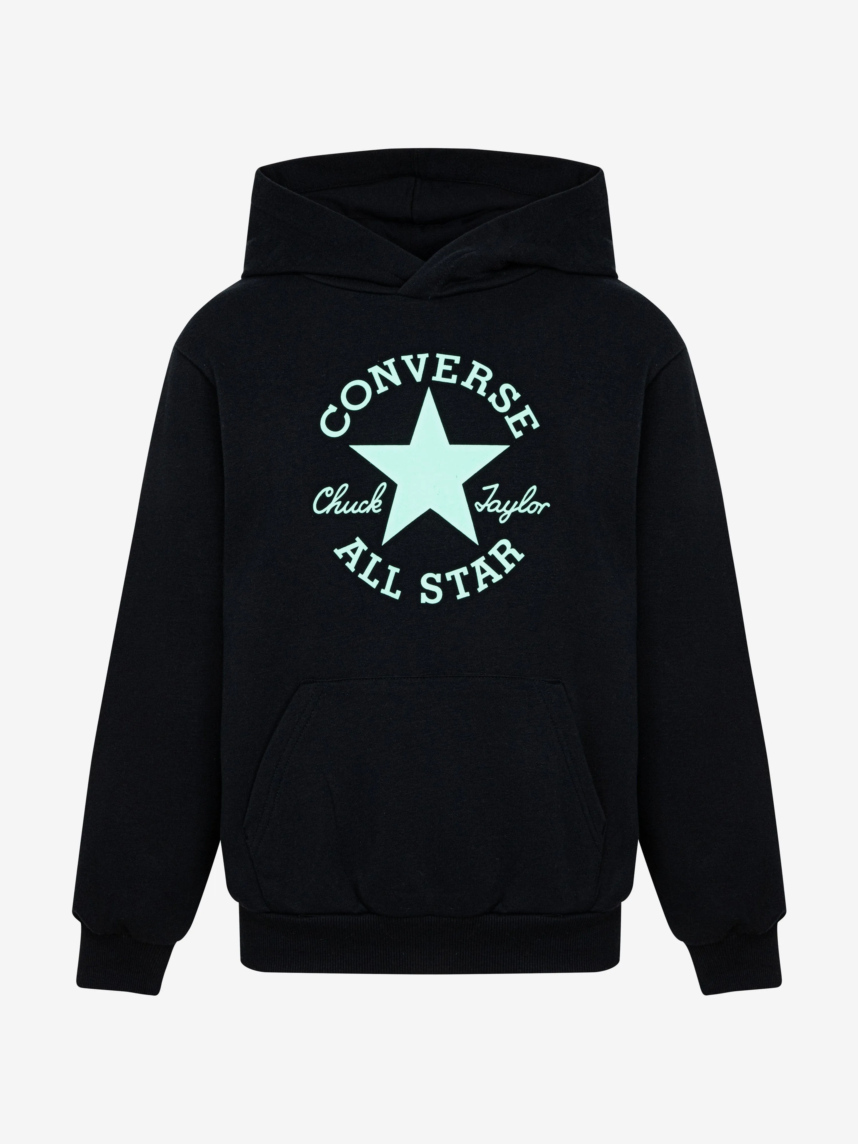 Boys Dissected Chuck Relaxed Fit Hoodie in Schwarz