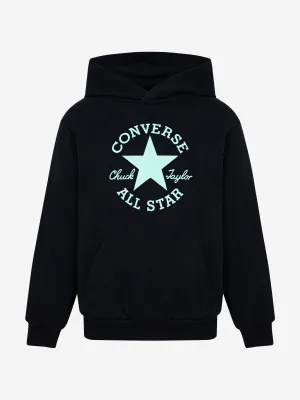 Boys Dissected Chuck Relaxed Fit Hoodie in Schwarz