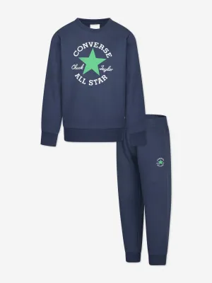 Jungen Zerteilter CTP Trainingsanzug in Marineblau