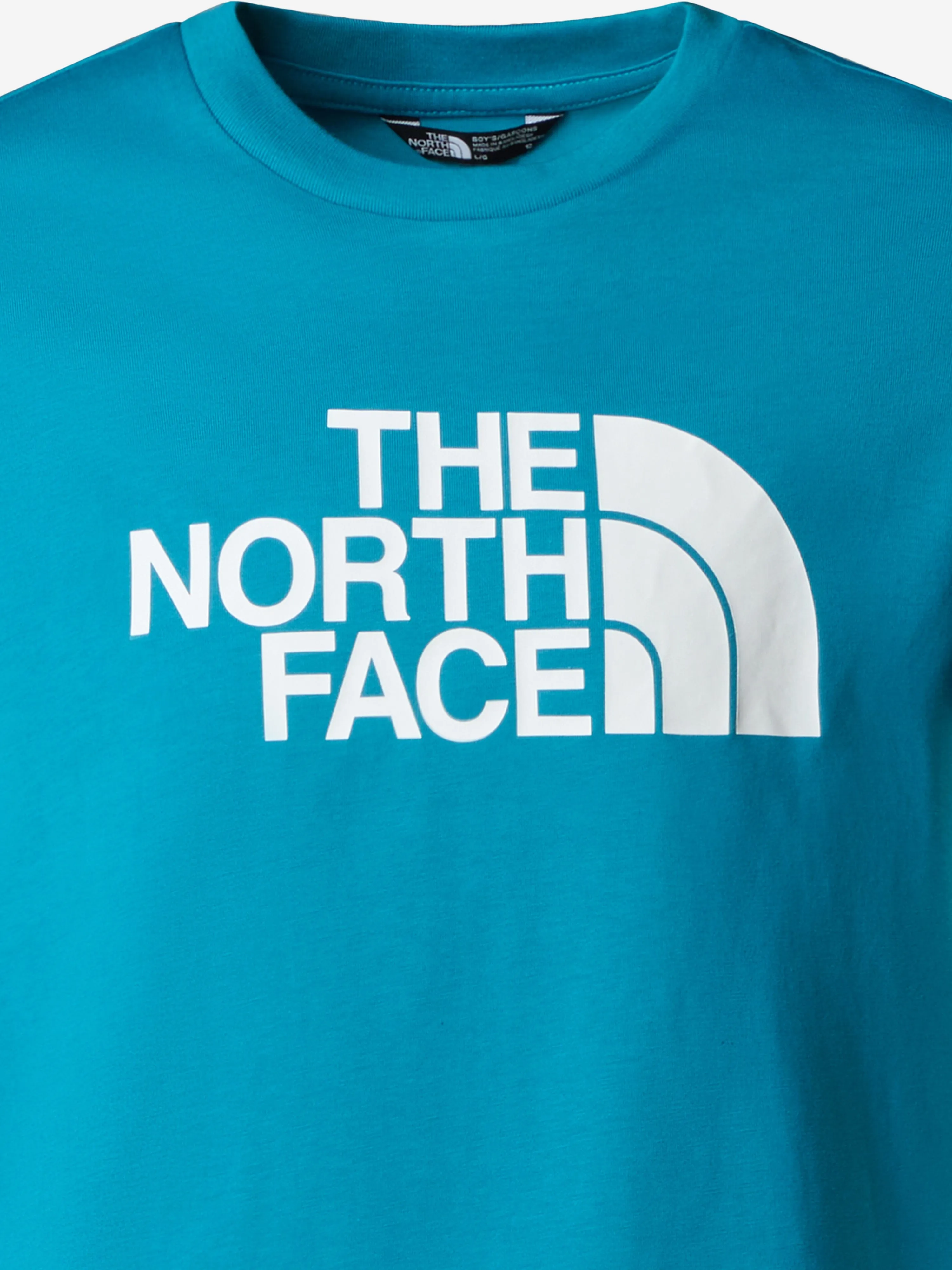 Einfaches Jungen-T-Shirt in Blau