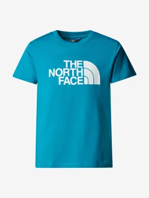 Einfaches Jungen-T-Shirt in Blau
