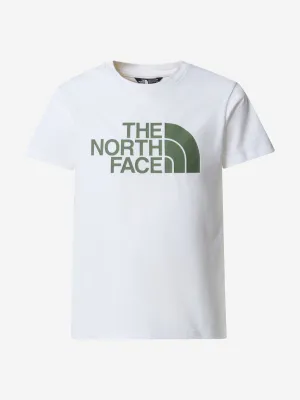 Jungen Einfaches T-Shirt in Weiß