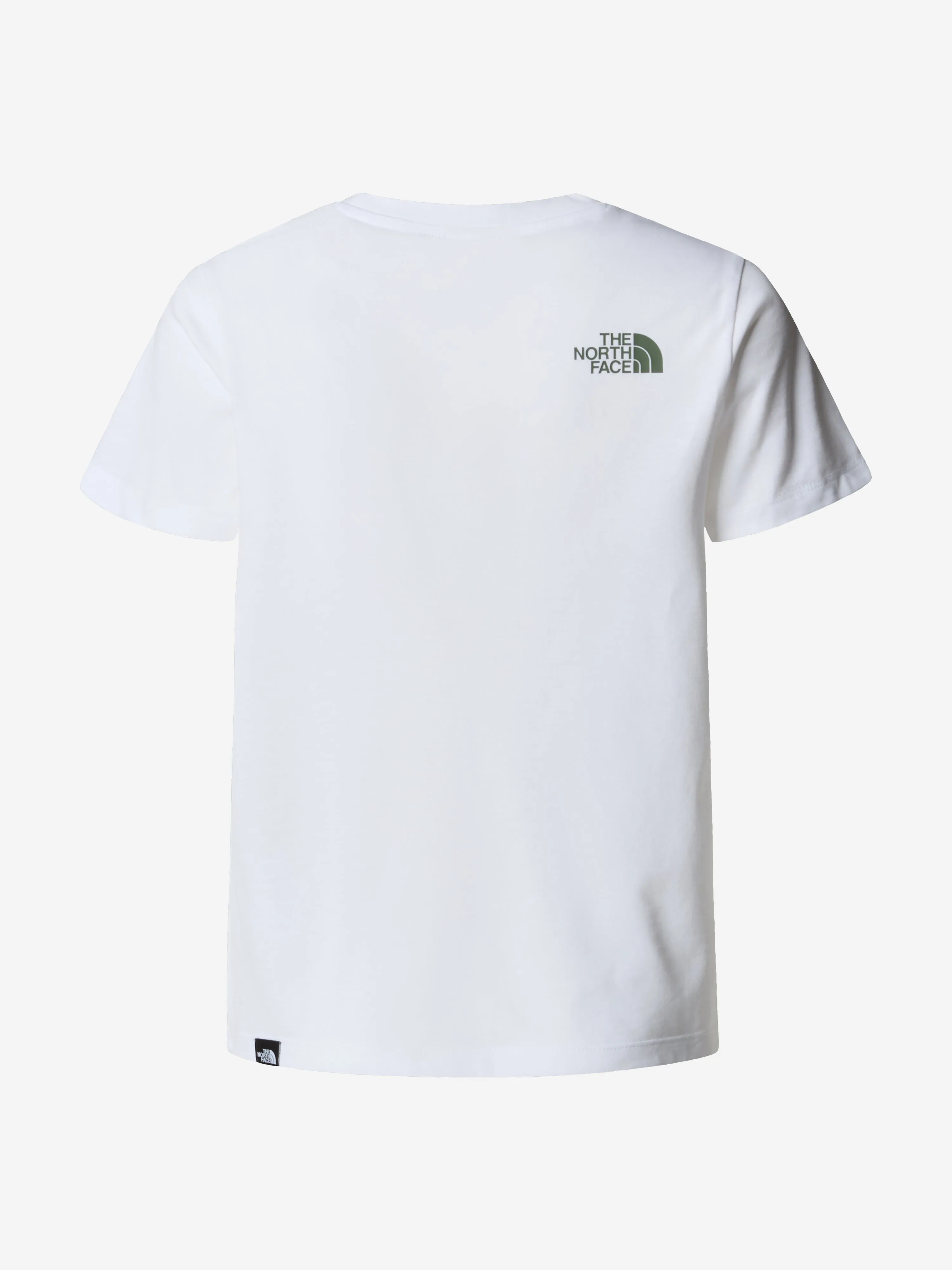 Jungen Einfaches T-Shirt in Weiß