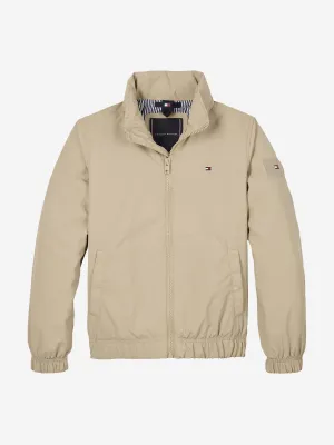 Jungen Basic Jacke in Beige