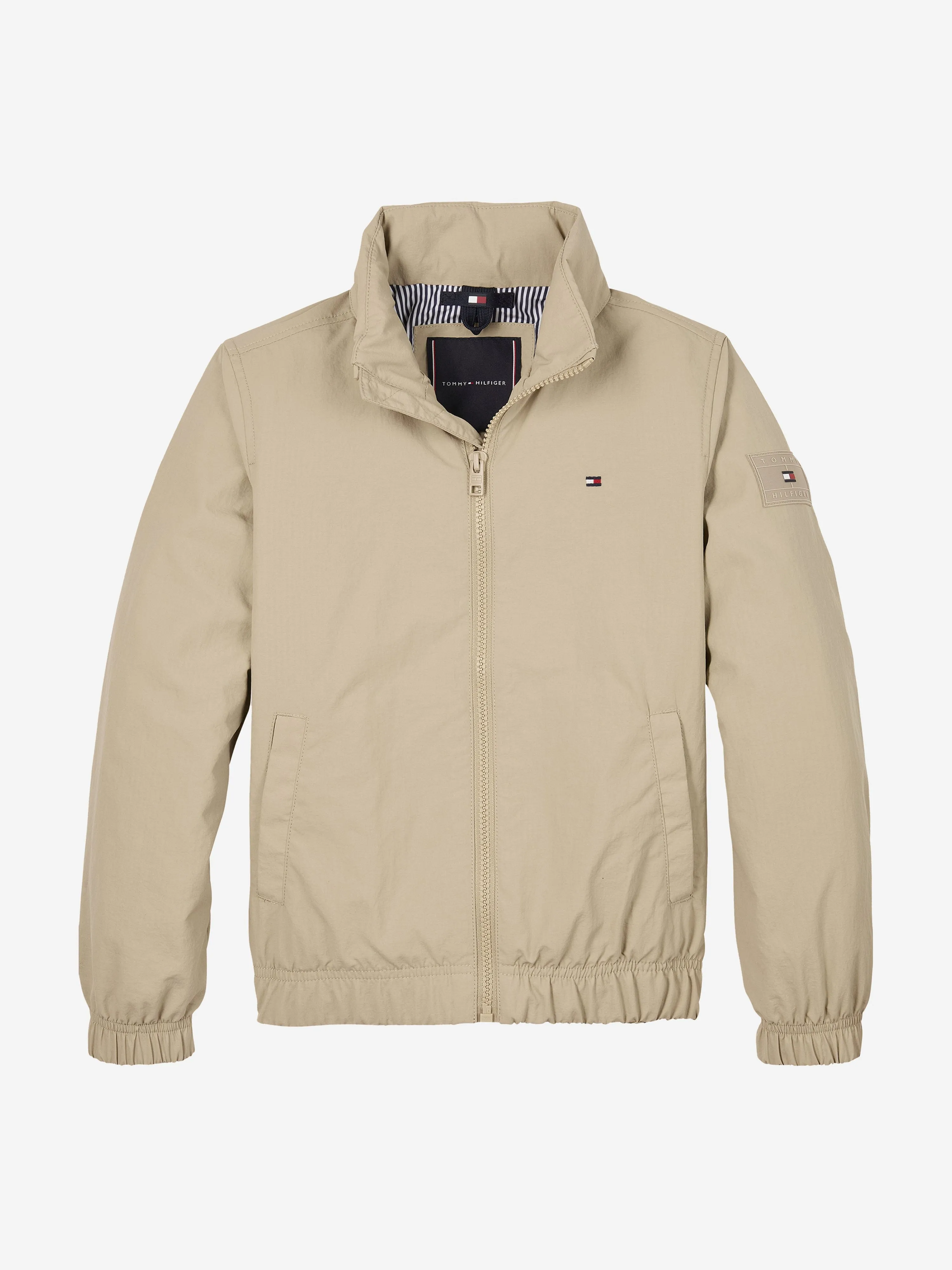 Jungen Basic Jacke in Beige