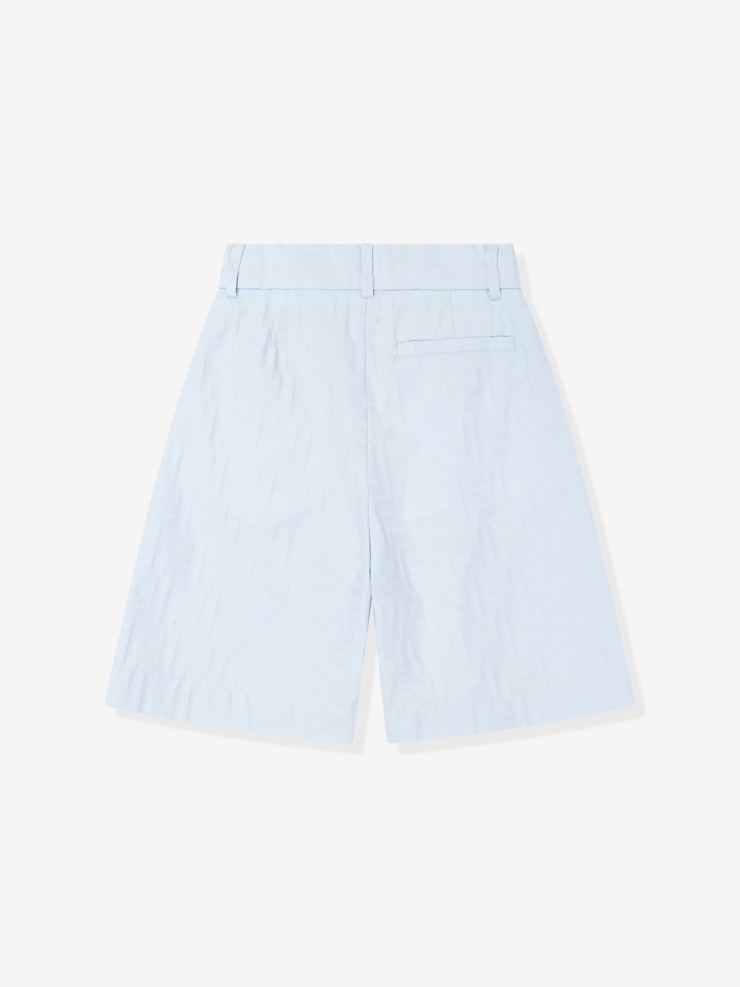 Jungen FF Jacquard Shorts in Blau