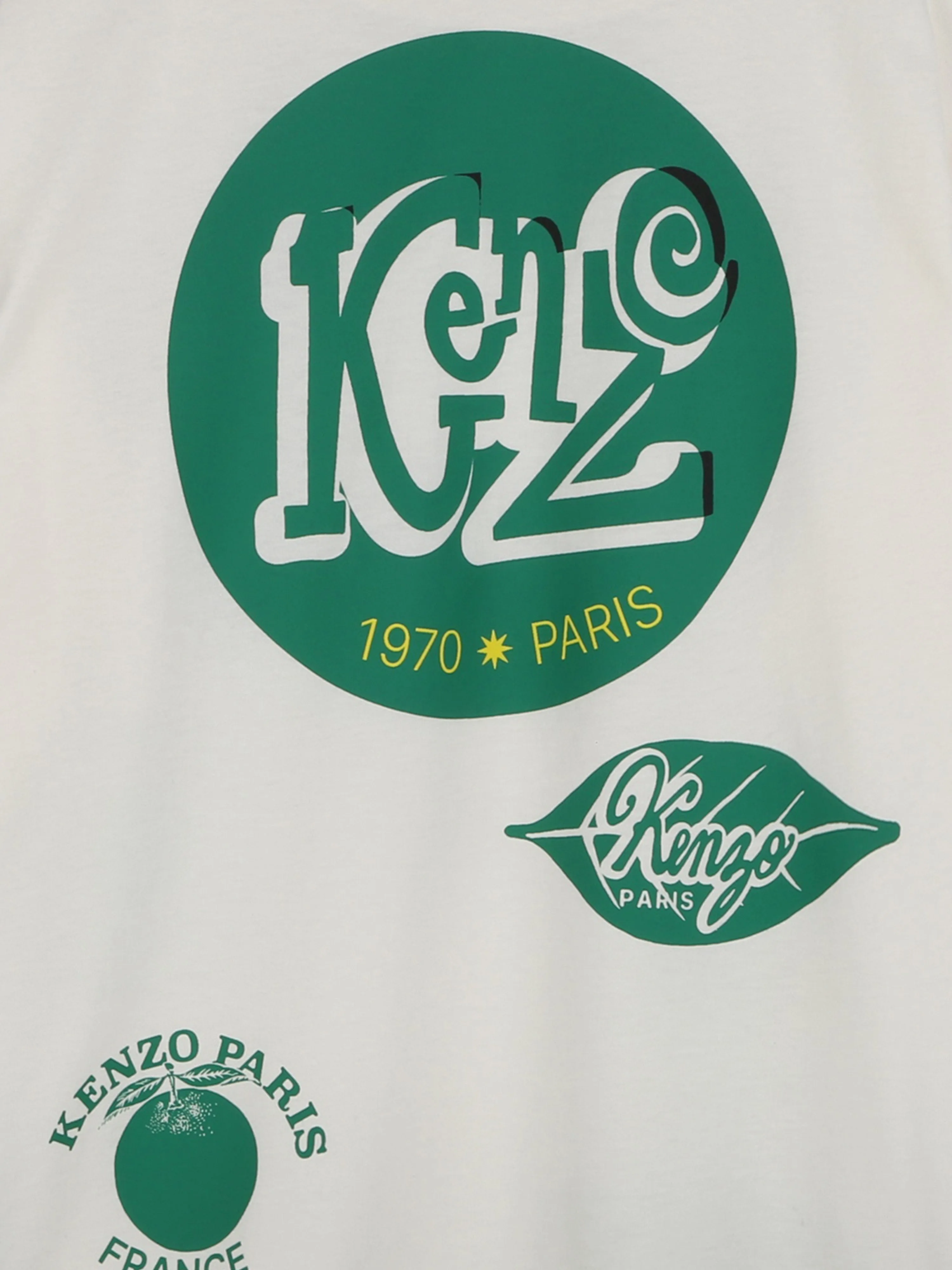 Jungen Frucht T-Shirt in Elfenbein